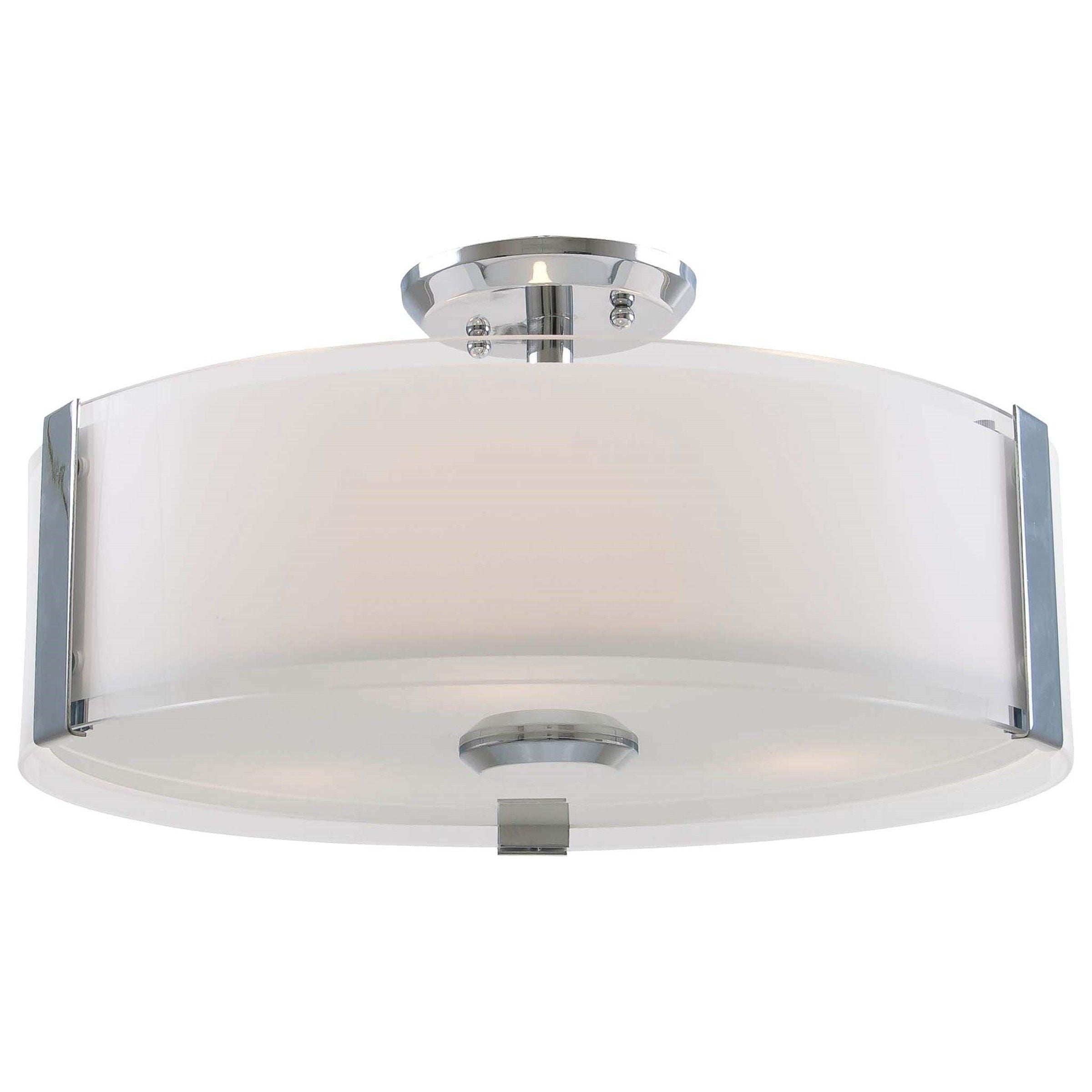 DVI - Zurich Semi Flush Mount - Lights Canada