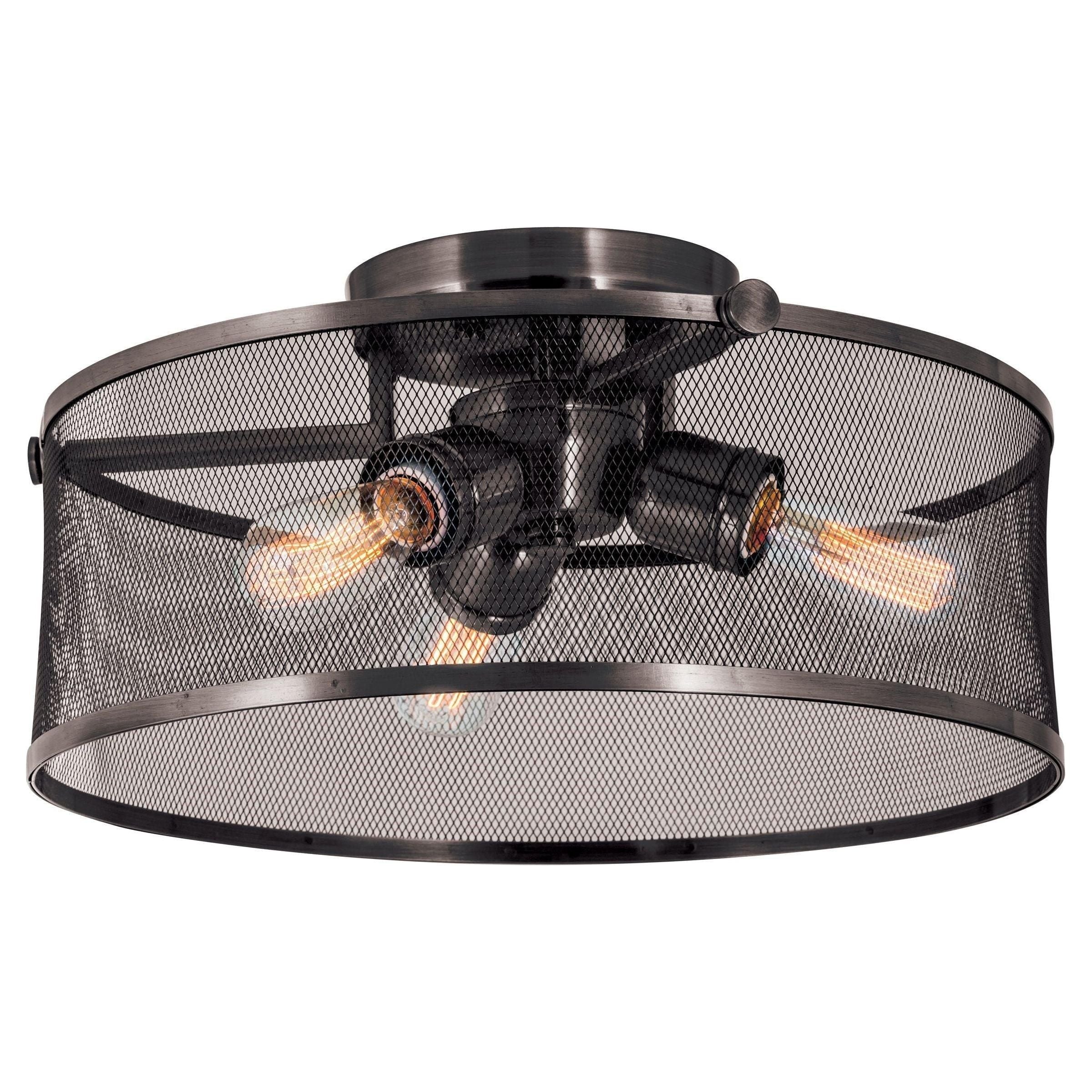 DVI - Gastown Semi Flush Mount - Lights Canada