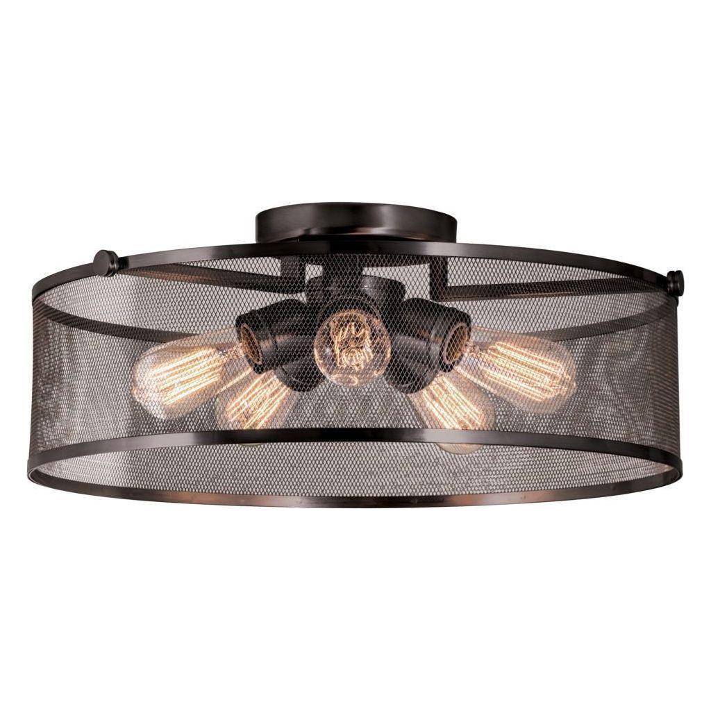 DVI - Gastown Semi Flush Mount - Lights Canada