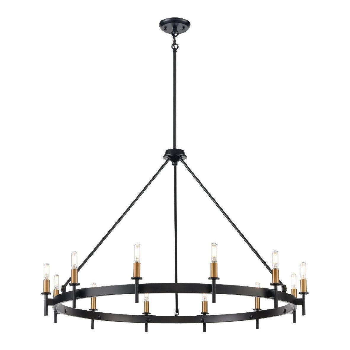 DVI - Cambrai 12 Light Chandelier - Lights Canada