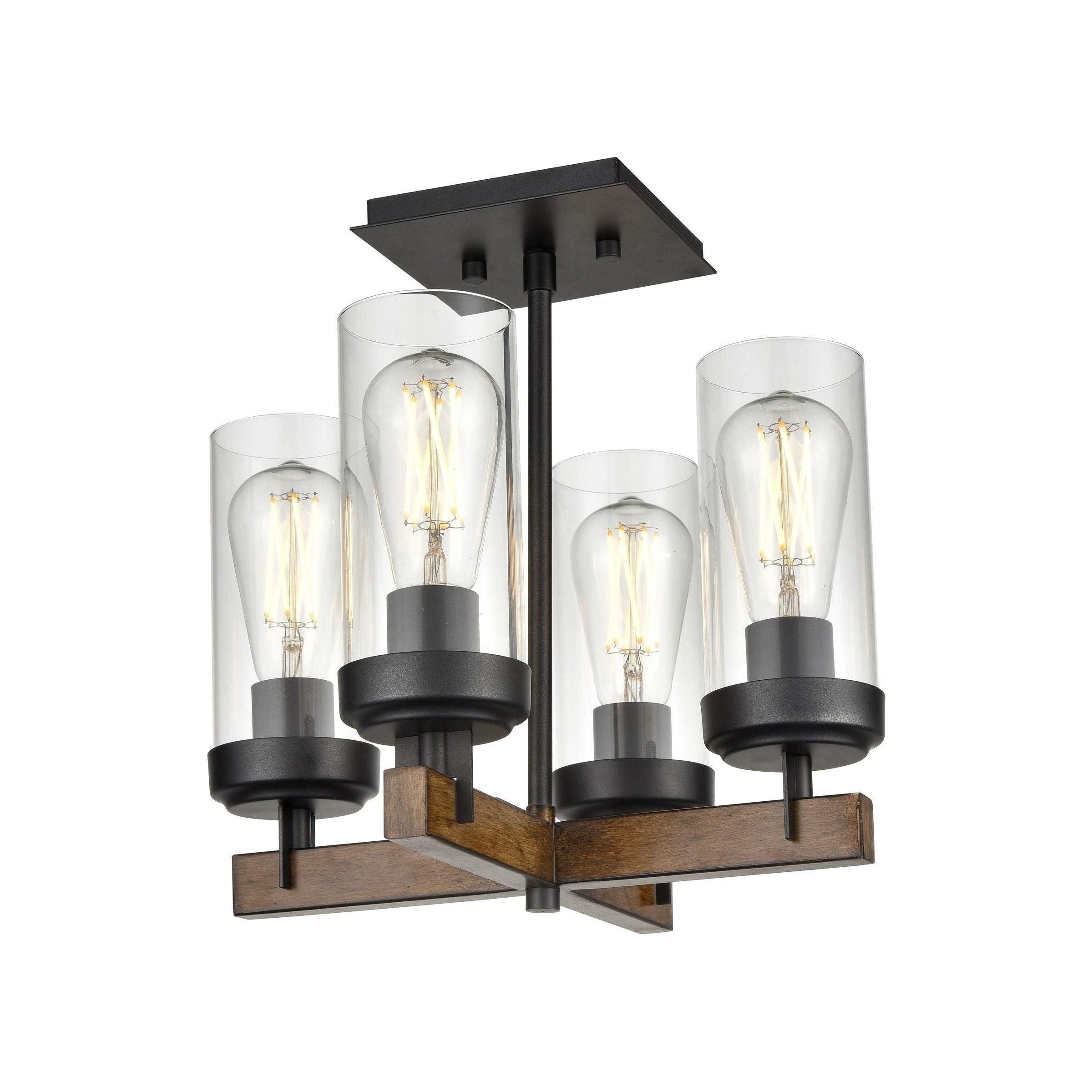DVI - Okanagan Semi Flush Mount - Lights Canada