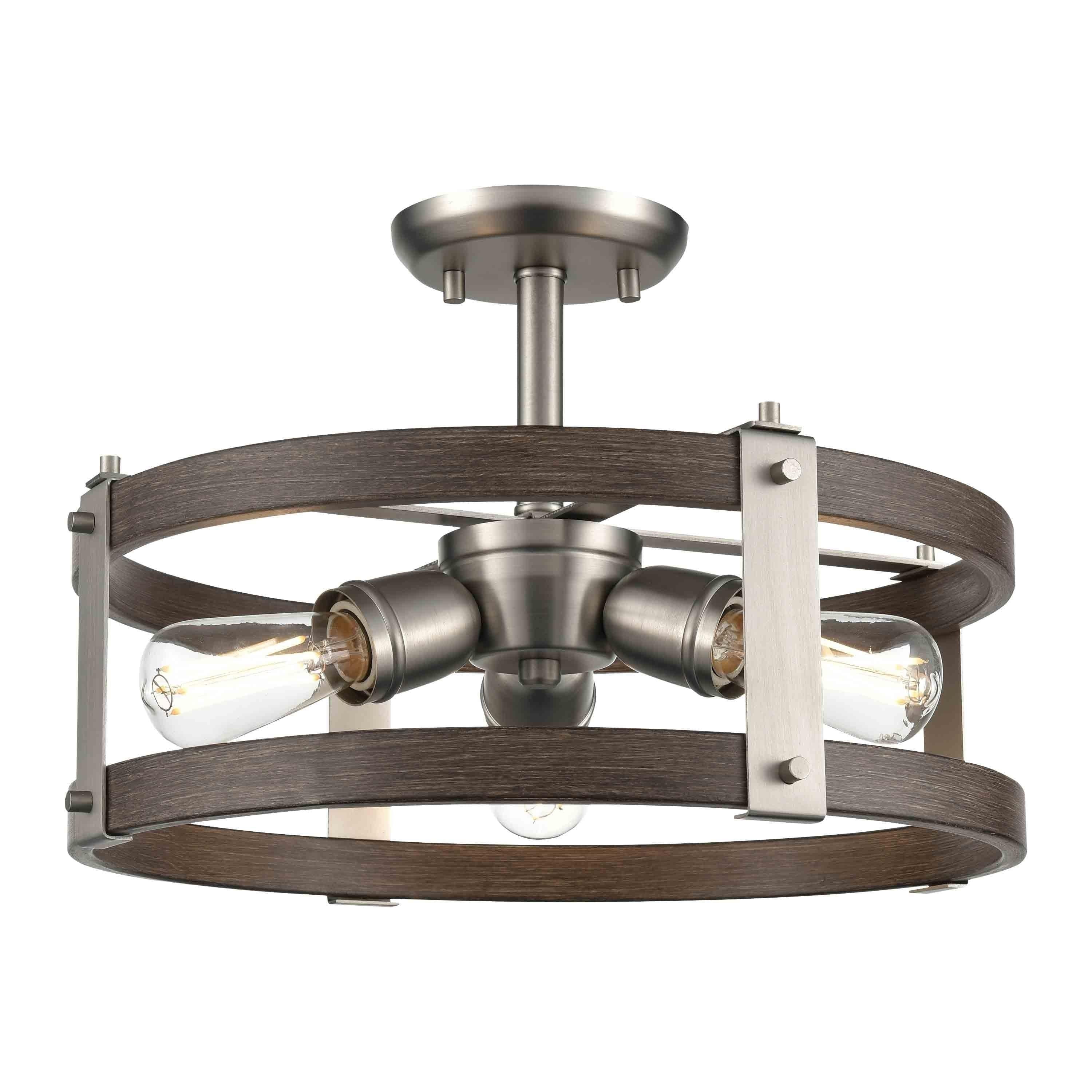DVI - Oakhurst Semi Flush Mount - Lights Canada