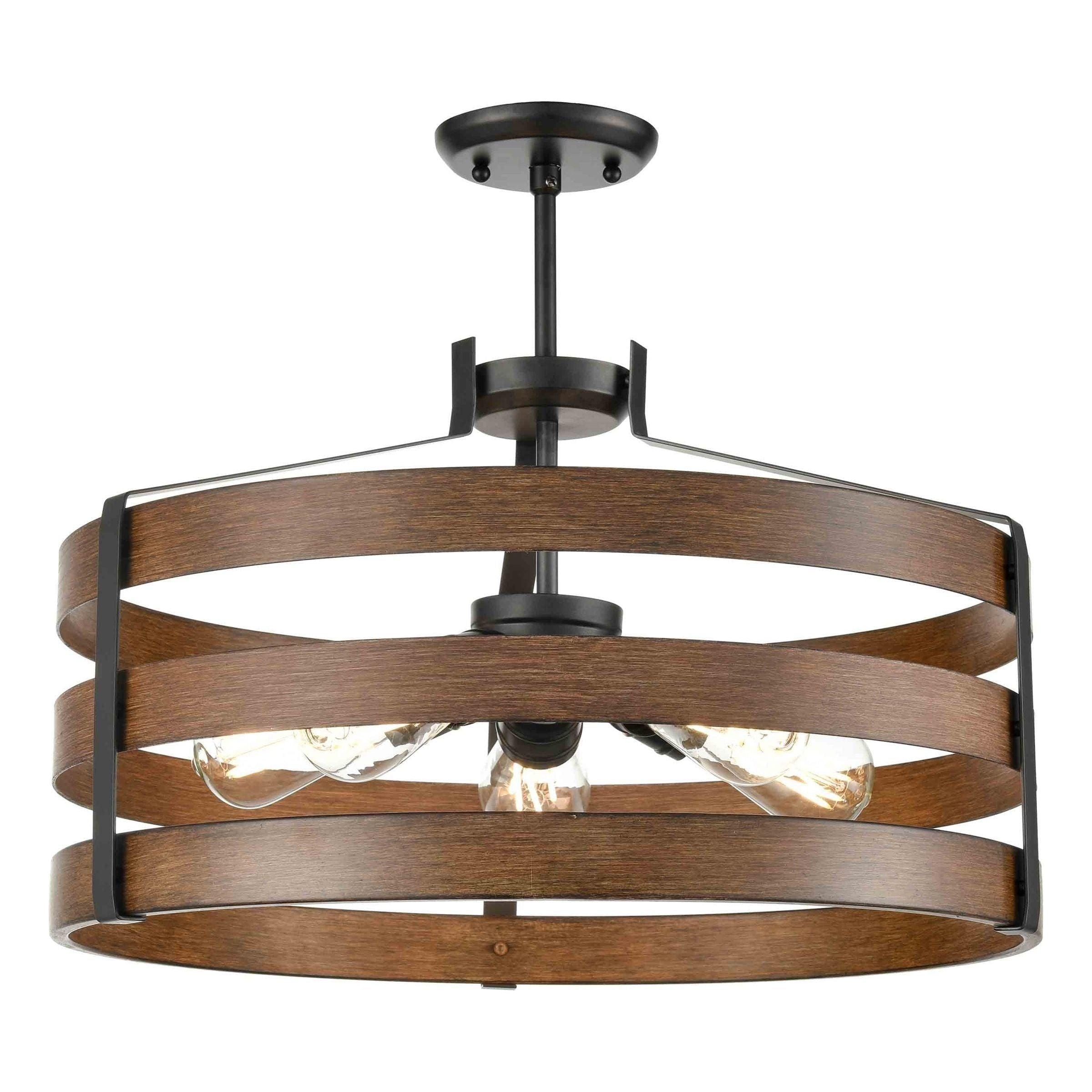 DVI - Fort Garry Semi Flush Mount - Lights Canada