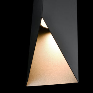 DVI - Brecon Outdoor Triangular 24 Inch 2 Light Sconce - Lights Canada