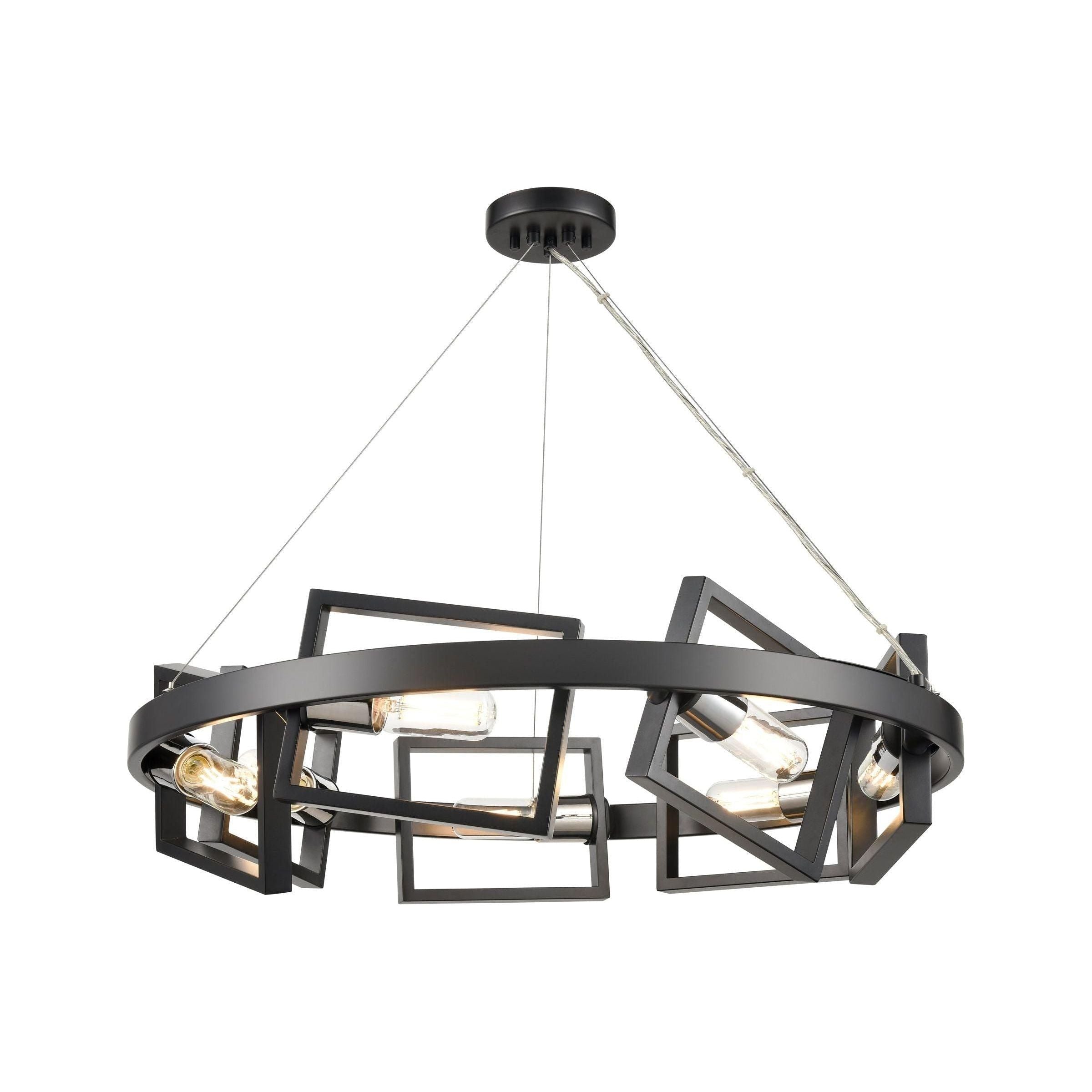 DVI - Northwest Passage 7 Light Chandelier - Lights Canada