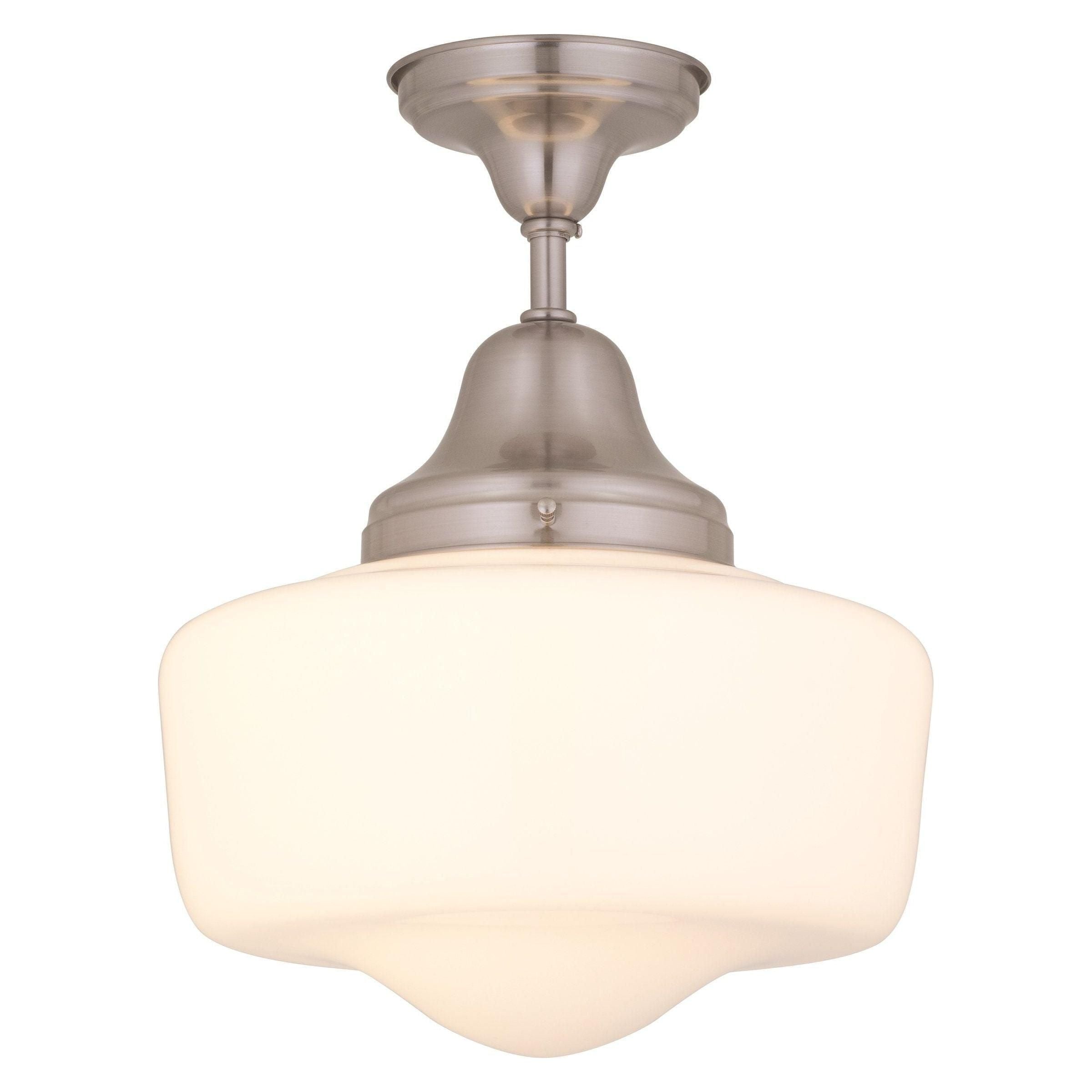 DVI - Schoolhouse Semi Flush Mount - Lights Canada