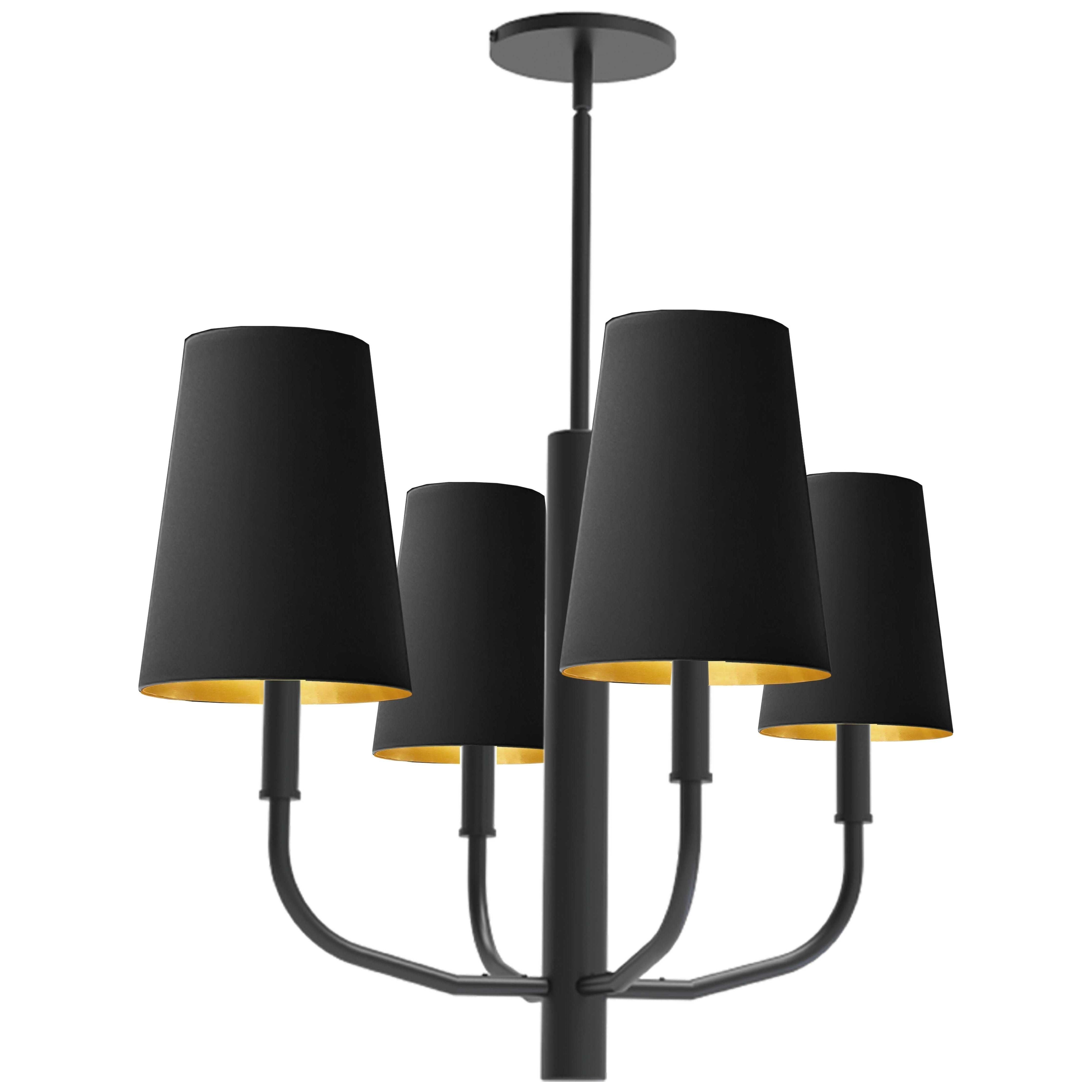 Dainolite - Eleanor 4-Light Chandelier - Lights Canada