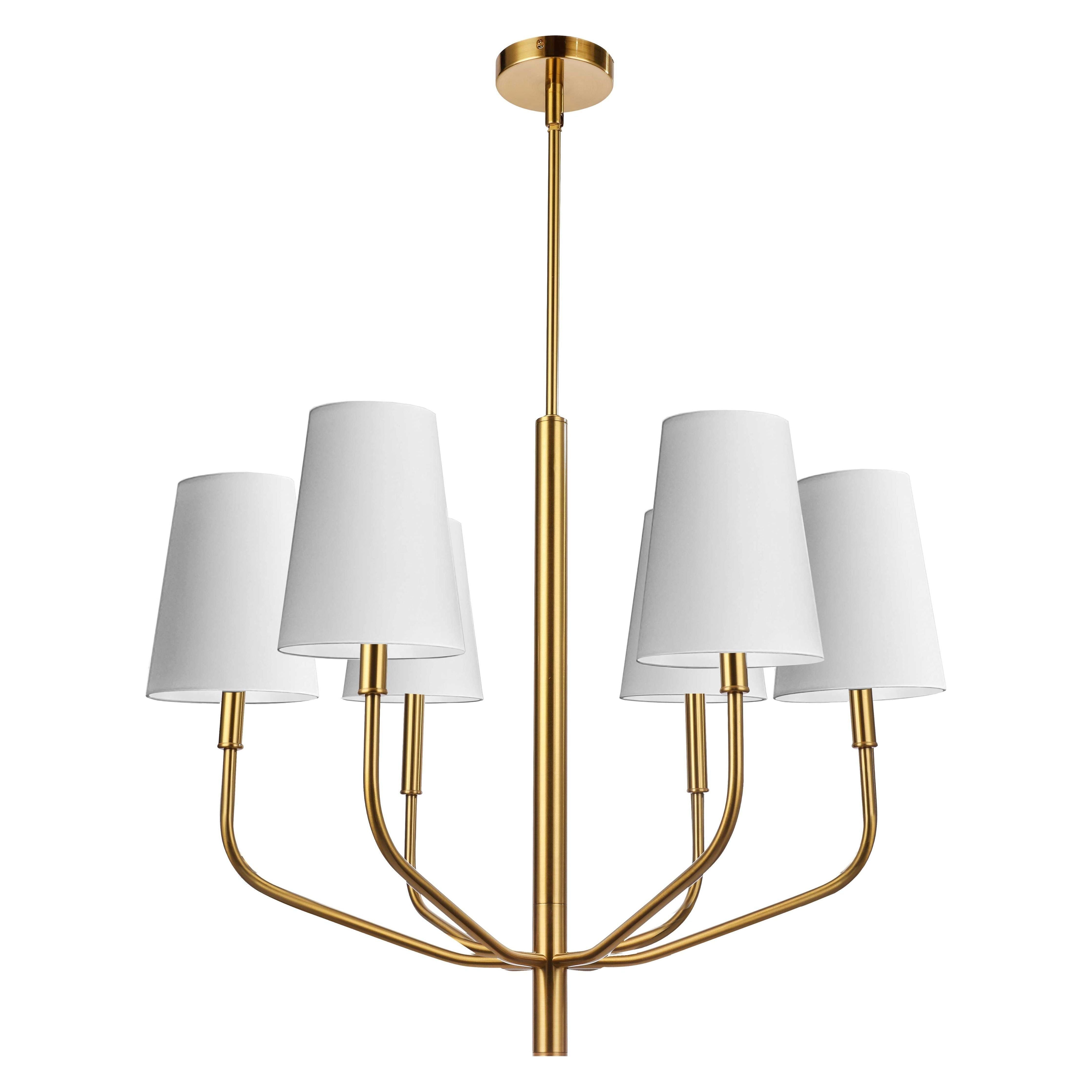 Dainolite - Eleanor 6-Light Chandelier - Lights Canada