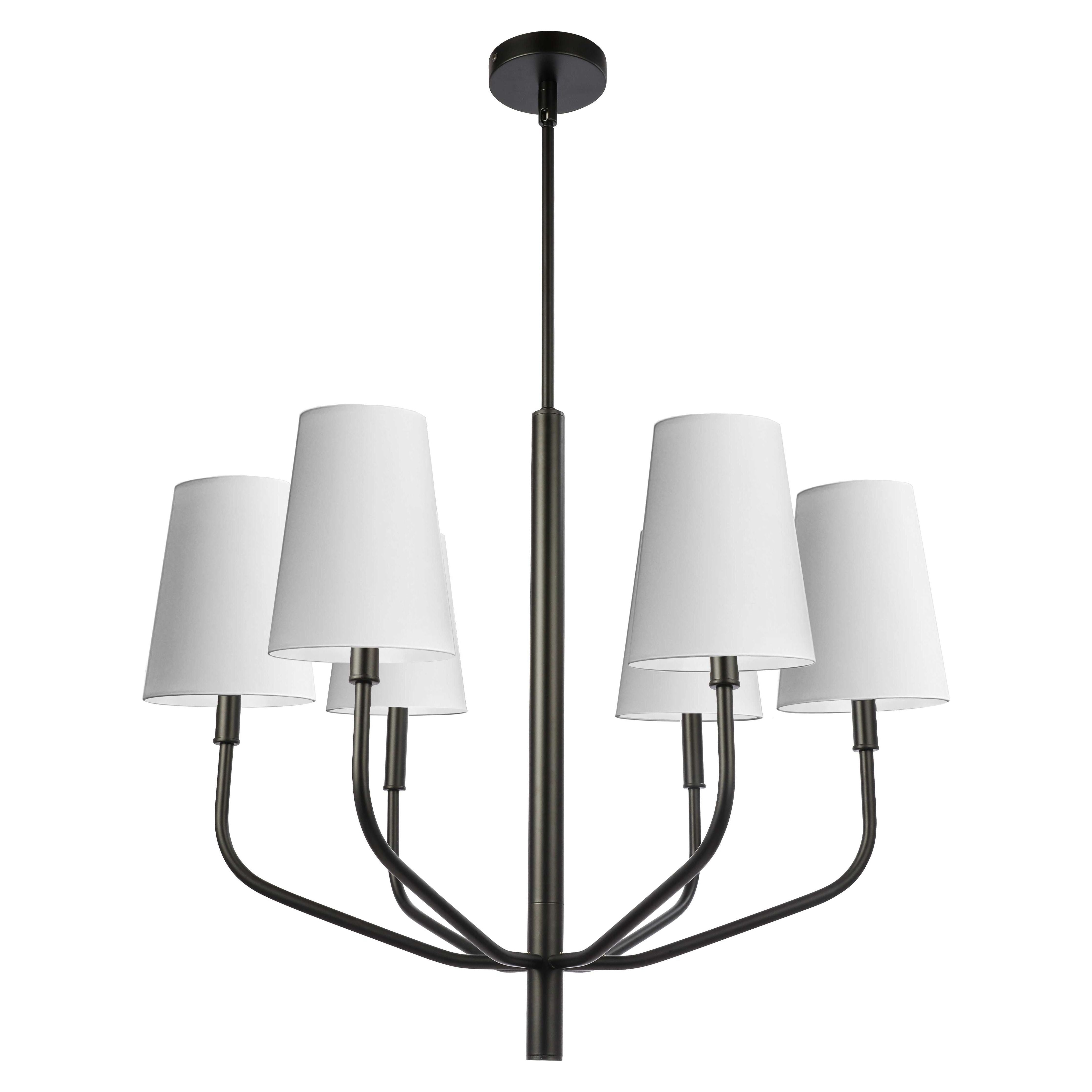 Dainolite - Eleanor 6-Light Chandelier - Lights Canada