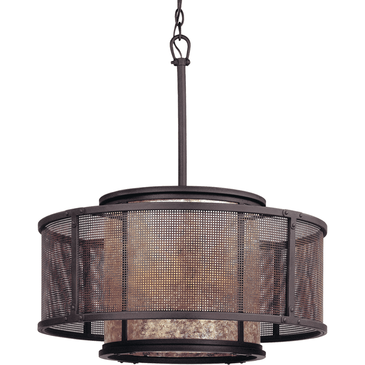 Troy - Copper Mountain Chandelier - Lights Canada