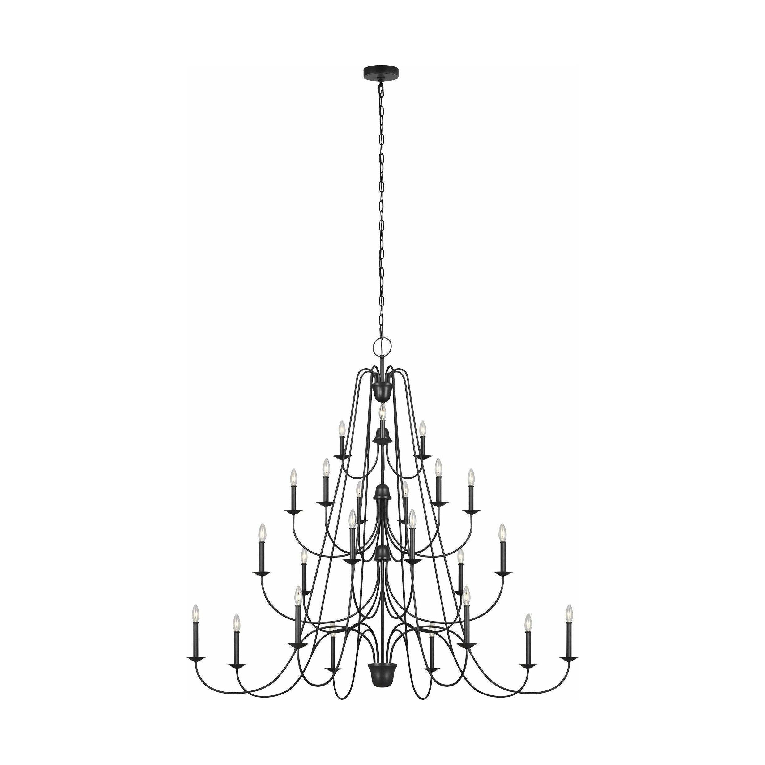 Generation Lighting - Boughton 24-Light Chandelier (with Bulbs) - Lights Canada