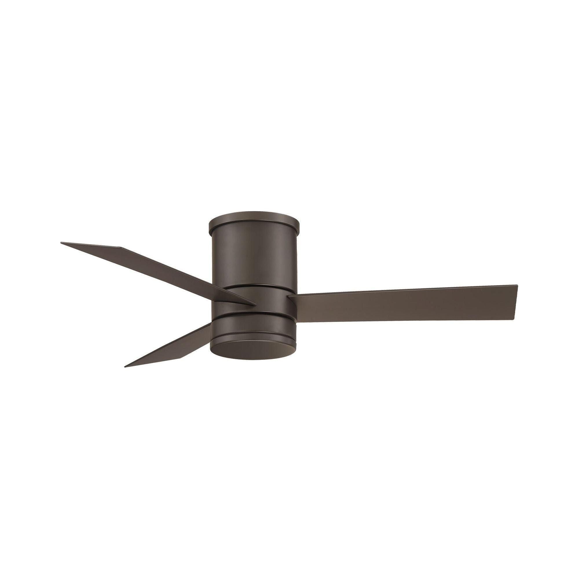Modern Forms - Axis Indoor/Outdoor 3-Blade 44" Smart Flush Mount Ceiling Fan with LED Light Kit and Remote Control - Lights Canada