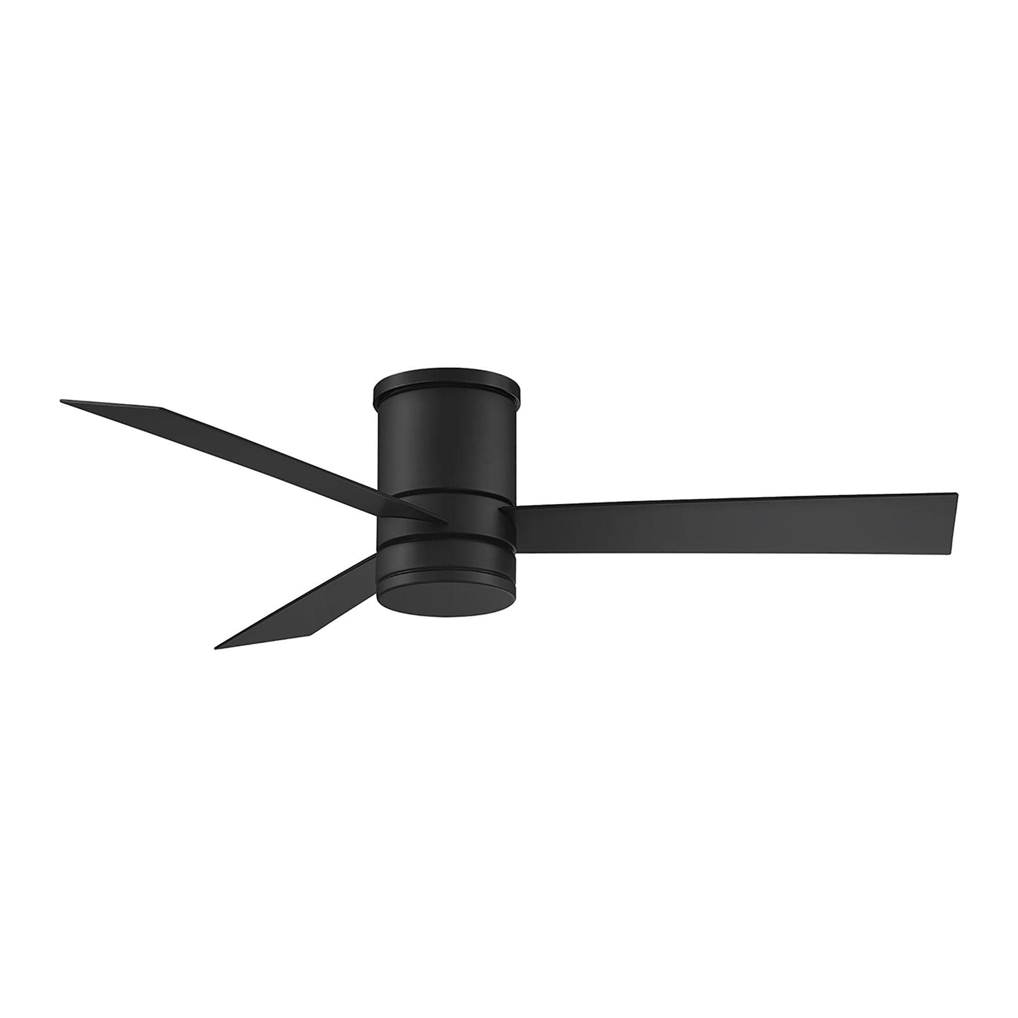 Modern Forms - Axis Indoor/Outdoor 3-Blade 52" Smart Flush Mount Ceiling Fan with LED Light Kit and Remote Control - Lights Canada
