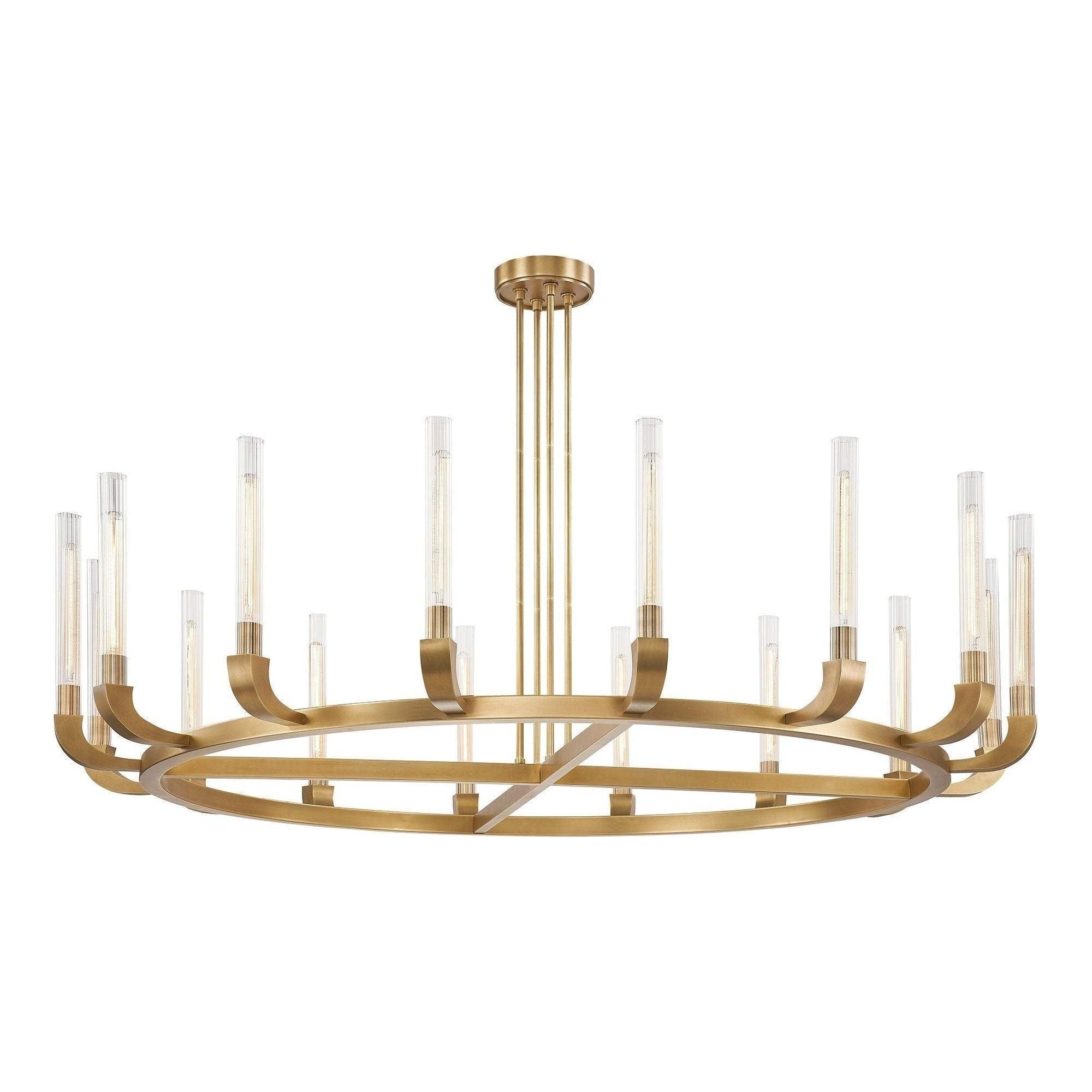 Alora - Flute Chandelier - Lights Canada