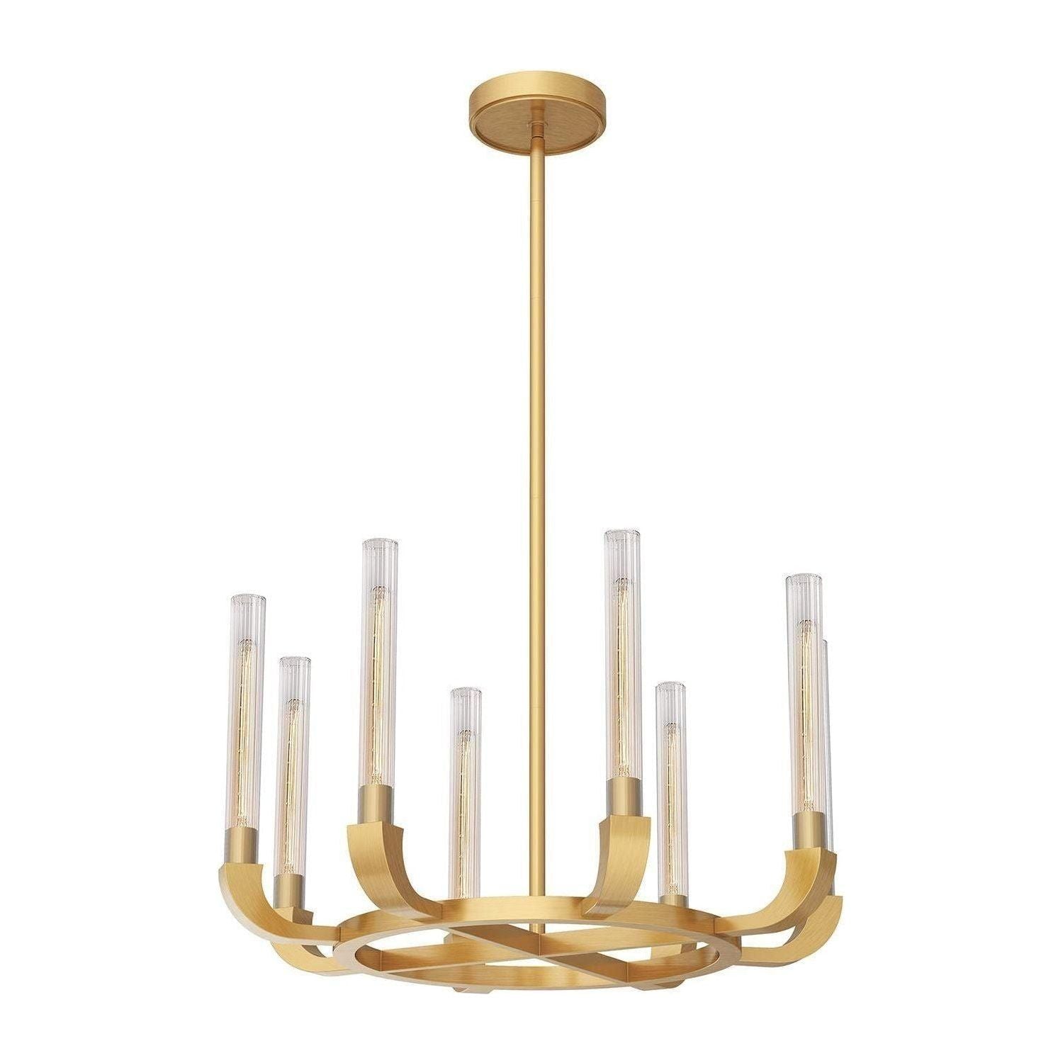 Alora - Alora Flute Chandelier - Lights Canada