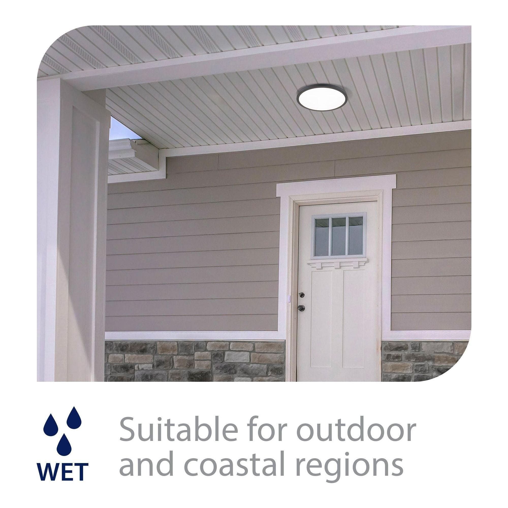 WAC Lighting - Round 11" LED Energy Star Flush Mount - Lights Canada