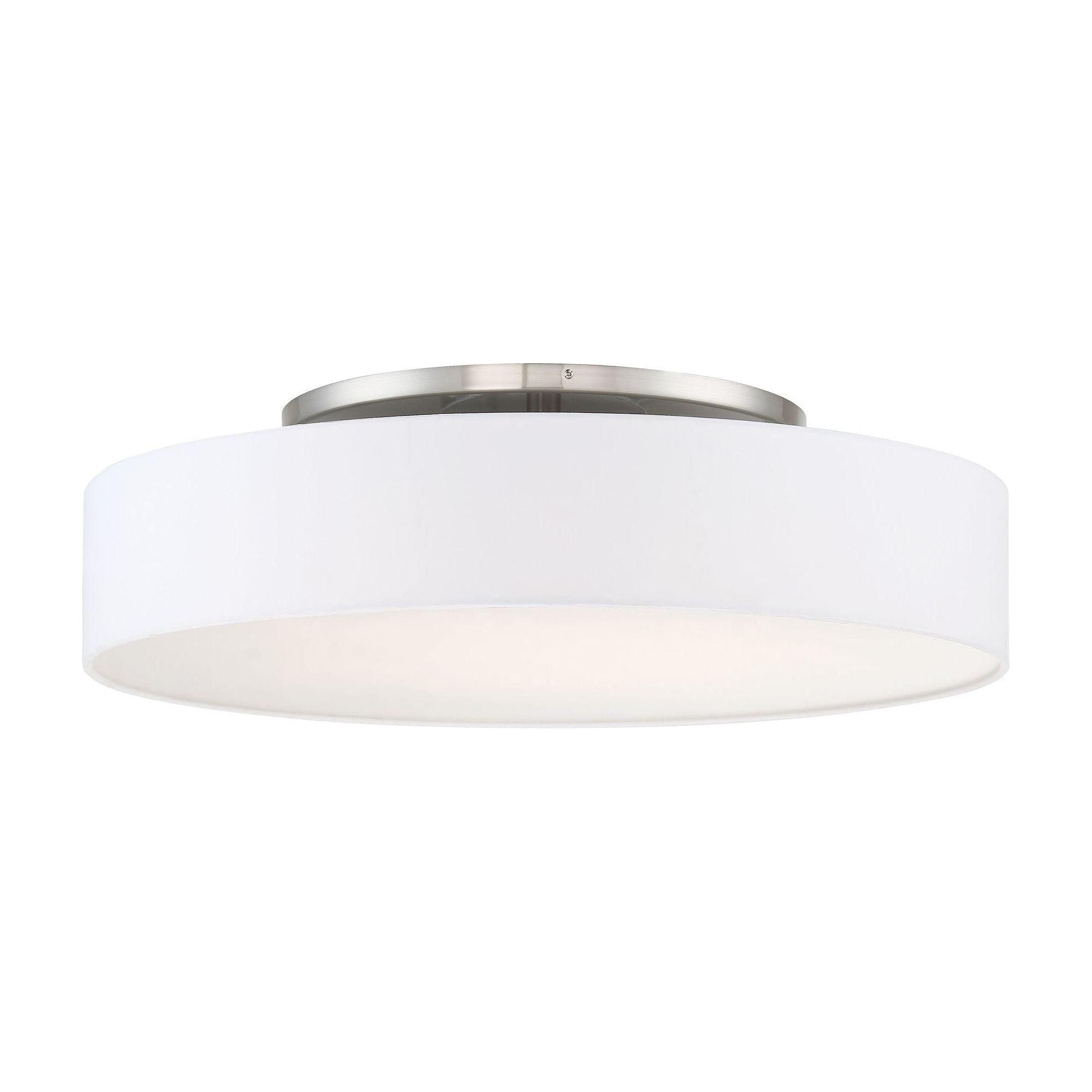 dweLED - Manhattan 26" LED Semi-Flush Mount - Lights Canada