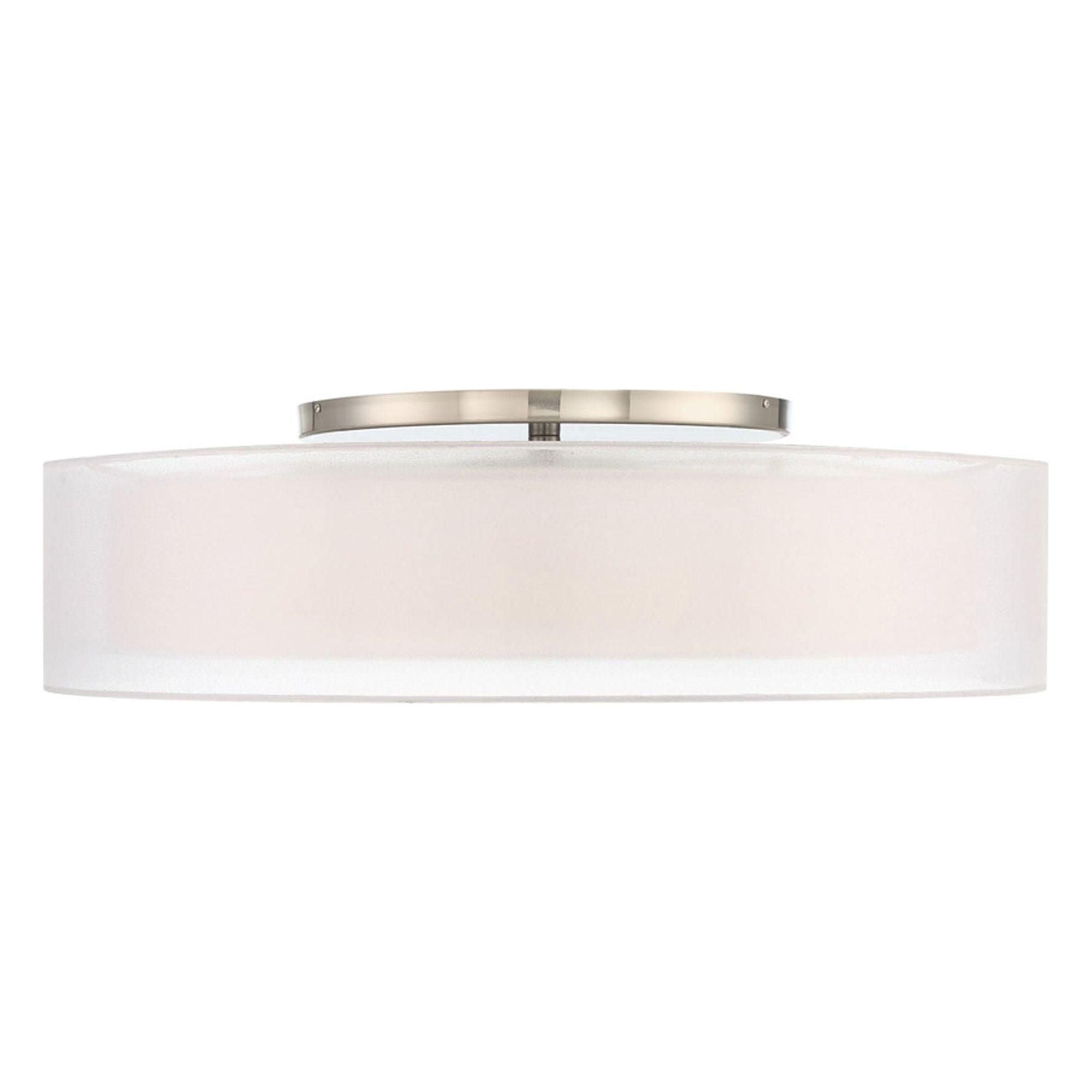 Modern Forms - Metropolis 30" LED Semi Flush Mount - Lights Canada