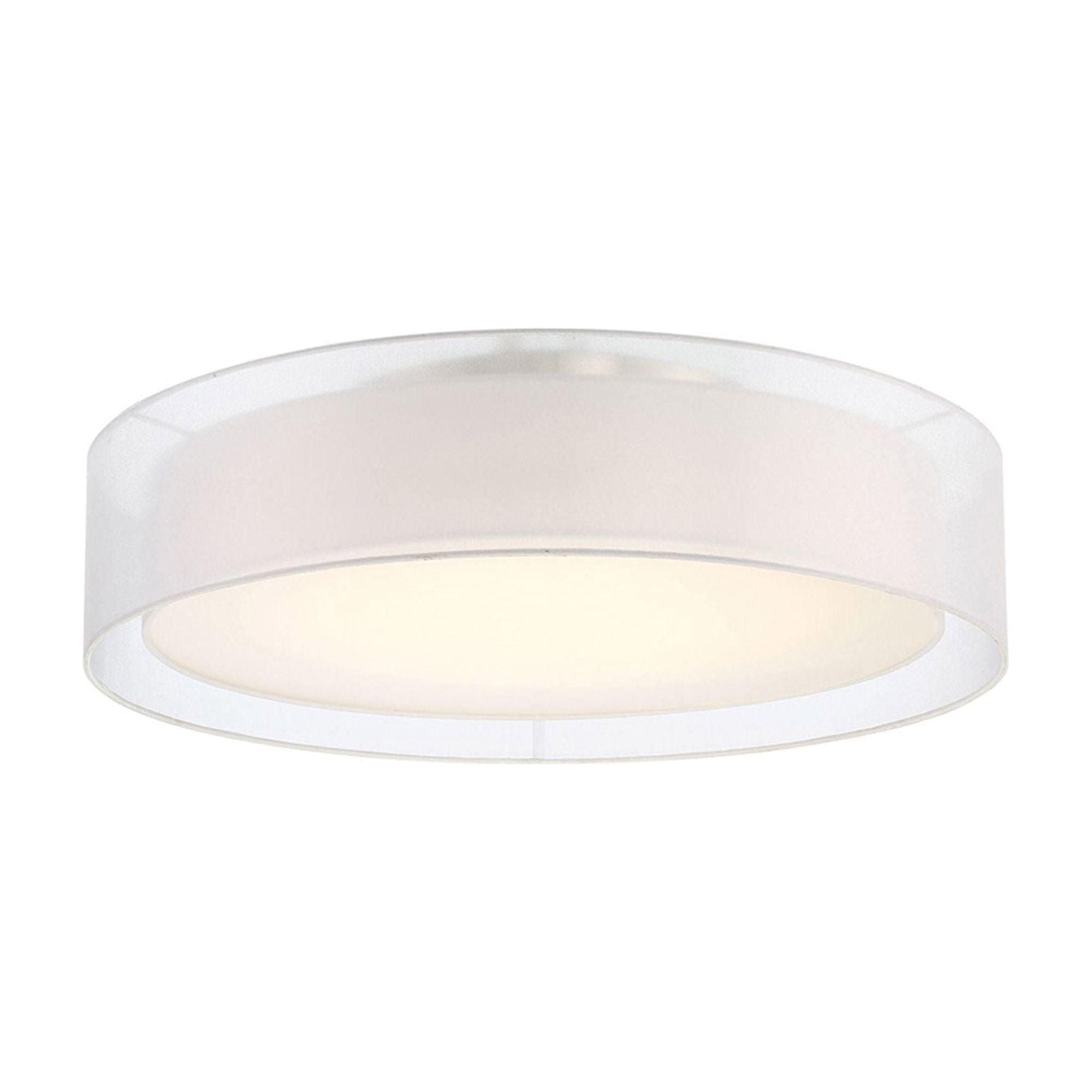 Modern Forms - Metropolis 30" LED Semi Flush Mount - Lights Canada