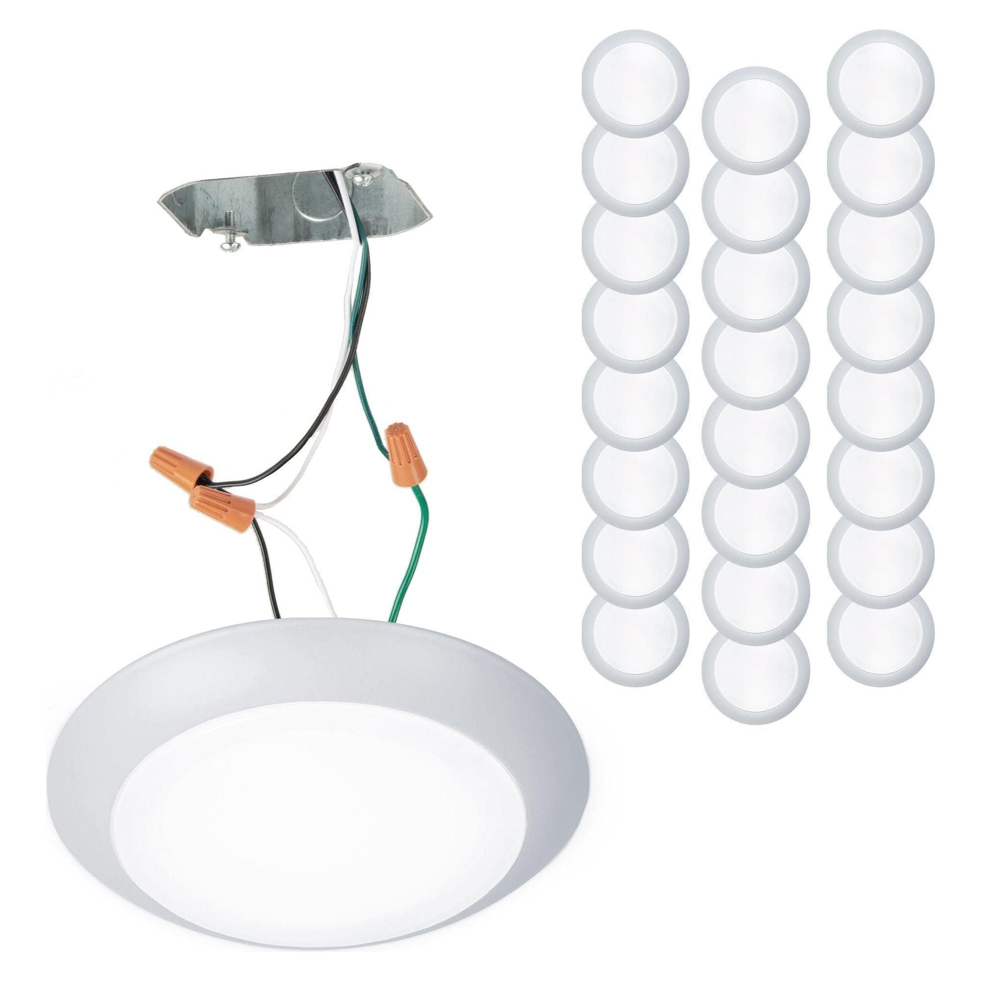 WAC Lighting - Disc 6" LED Energy Star Flush Mount for Junction Box (Pack of 24) - Lights Canada