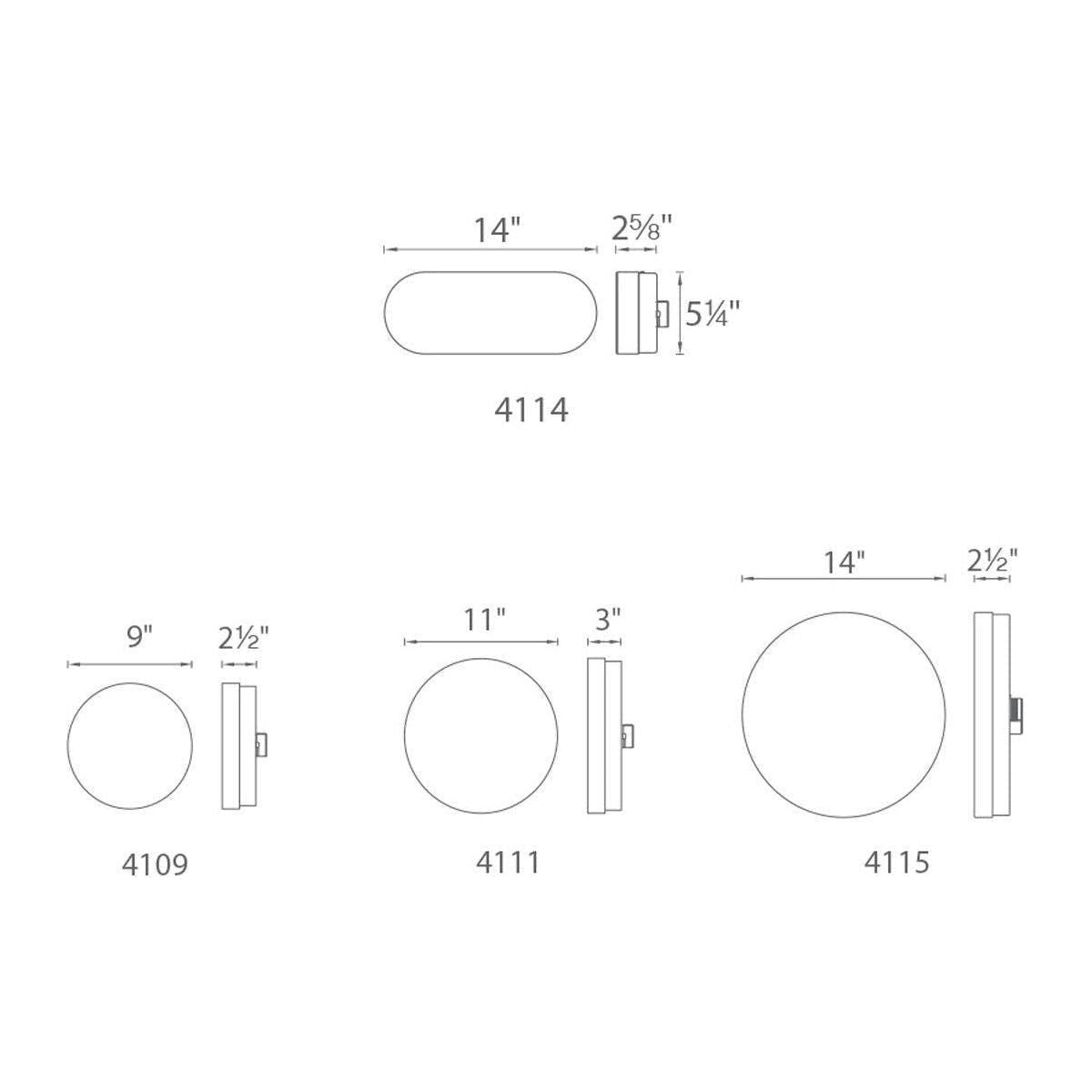 dweLED - Slice 11" LED Flush Mount - Lights Canada