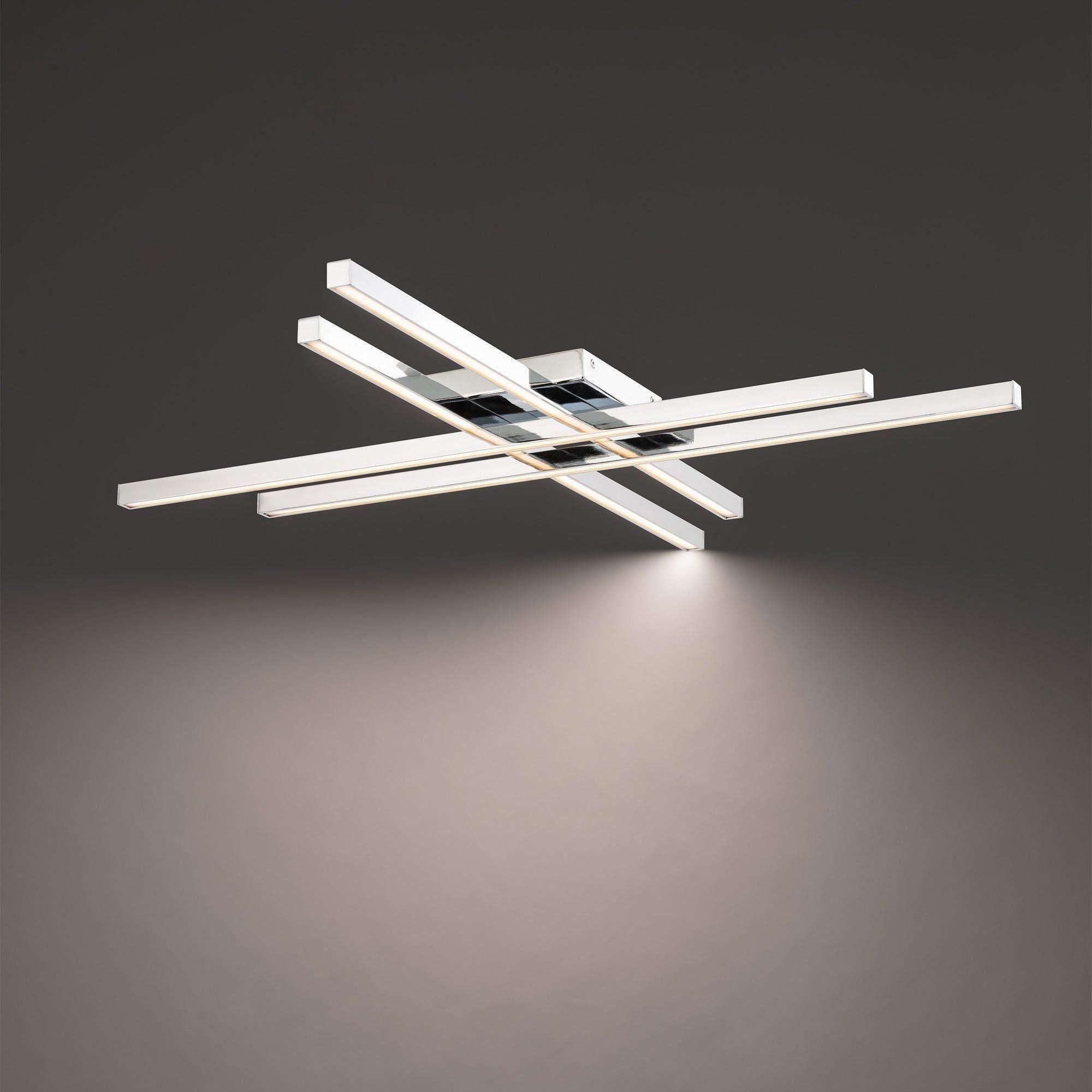 dweLED - Parallax 32" LED Flush Mount - Lights Canada