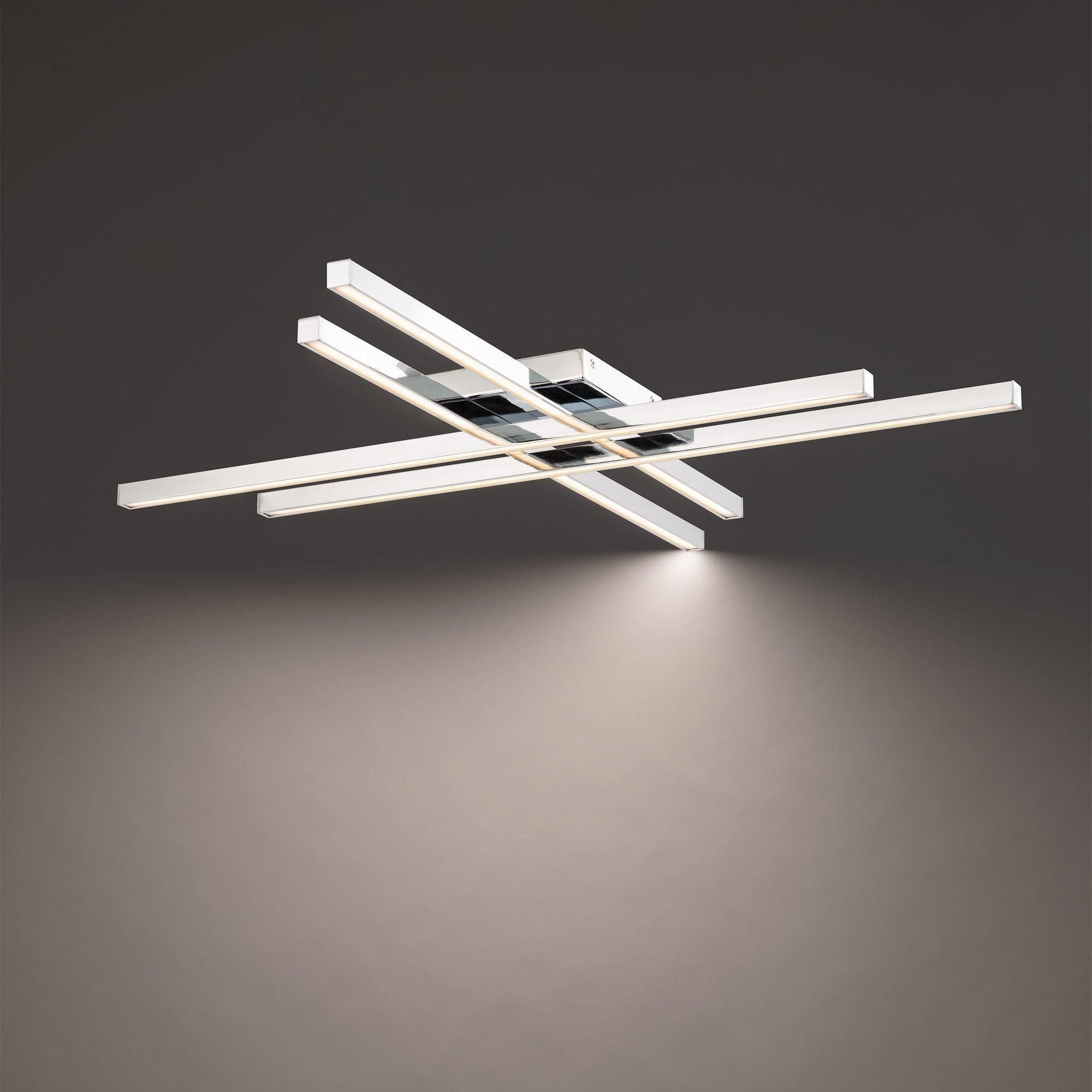 dweLED - Parallax 42" LED Flush Mount - Lights Canada