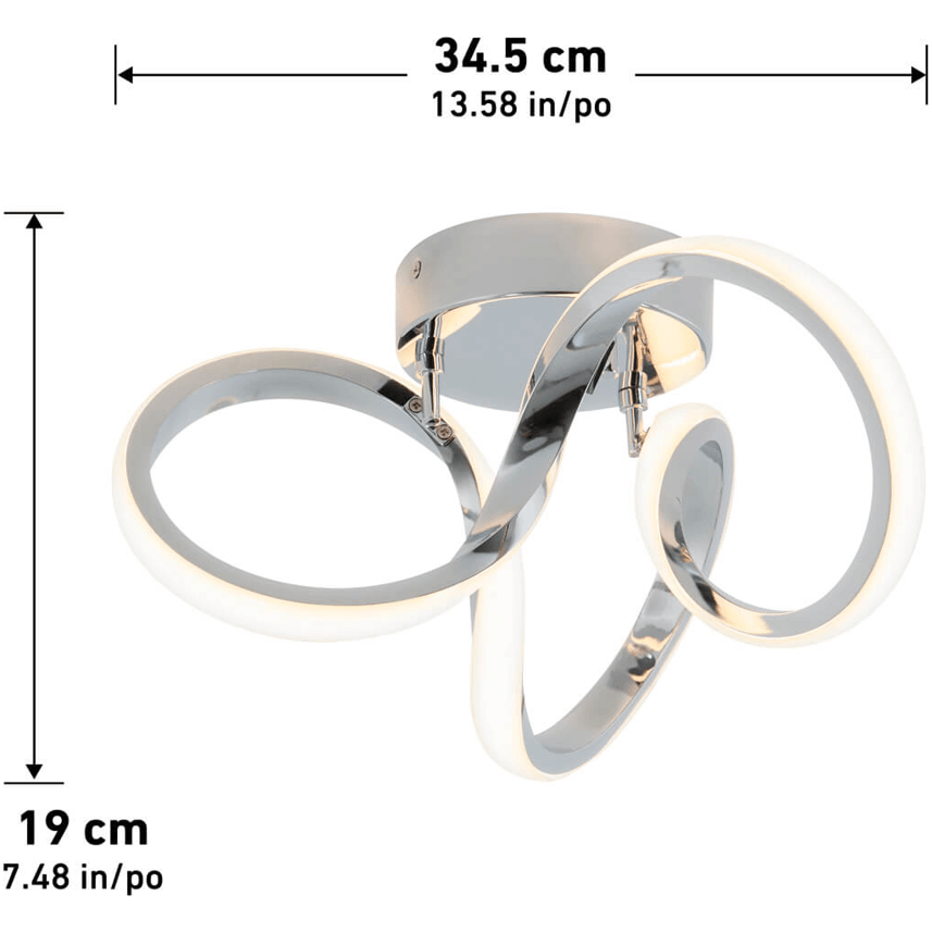 Artika - Artika Swirl Flush Mount - Lights Canada