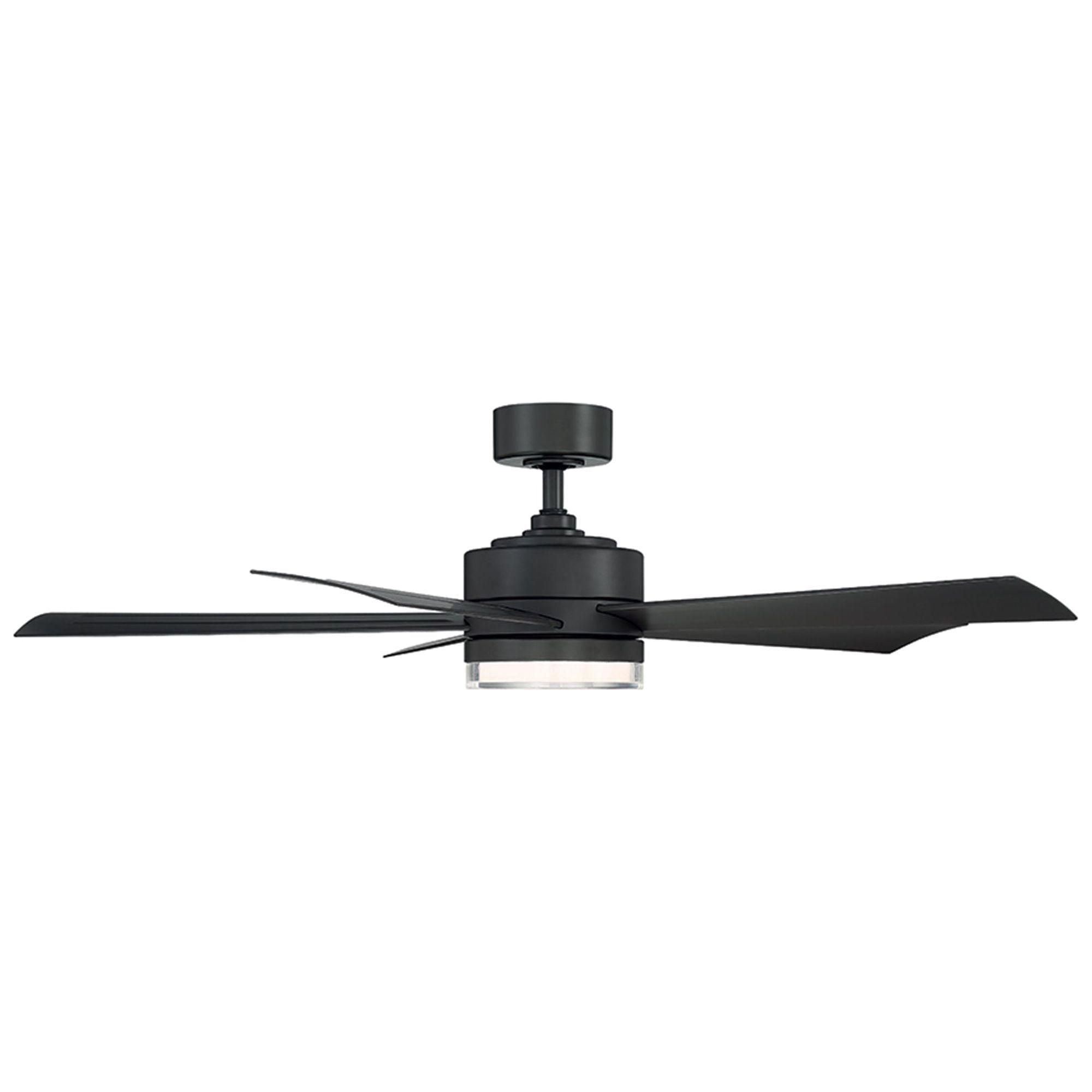 Modern Forms - Wynd Indoor/Outdoor 5-Blade 52" Smart Ceiling Fan with LED Light Kit and Remote Control - Lights Canada