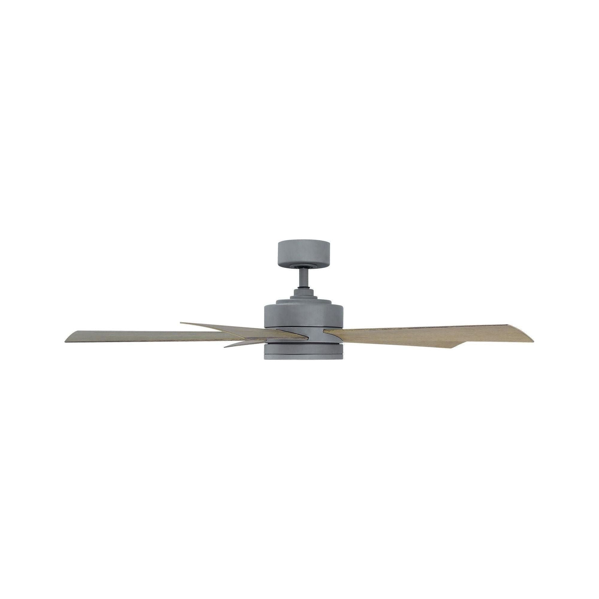Modern Forms - Wynd Indoor/Outdoor 5-Blade 52" Smart Ceiling Fan with LED Light Kit and Remote Control - Lights Canada