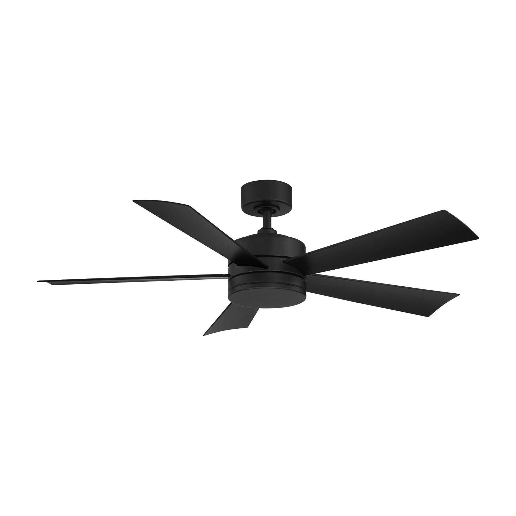 Modern Forms - Wynd Indoor/Outdoor 5-Blade 52" Smart Ceiling Fan with LED Light Kit and Remote Control - Lights Canada