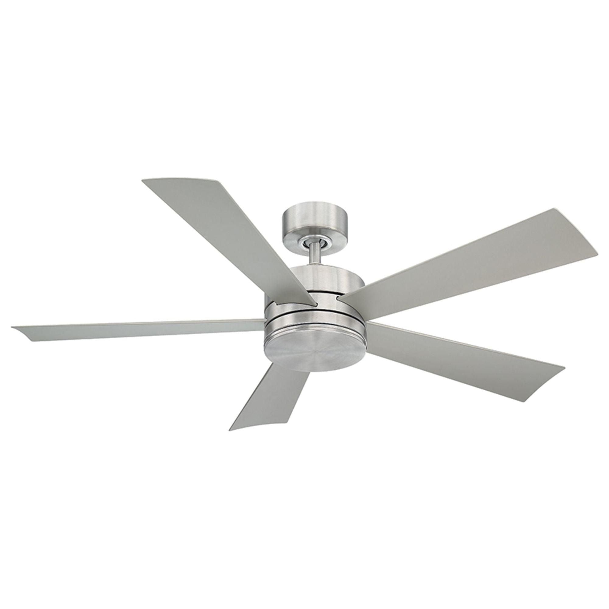 Modern Forms - Wynd Indoor/Outdoor 5-Blade 52" Smart Ceiling Fan with LED Light Kit and Remote Control - Lights Canada