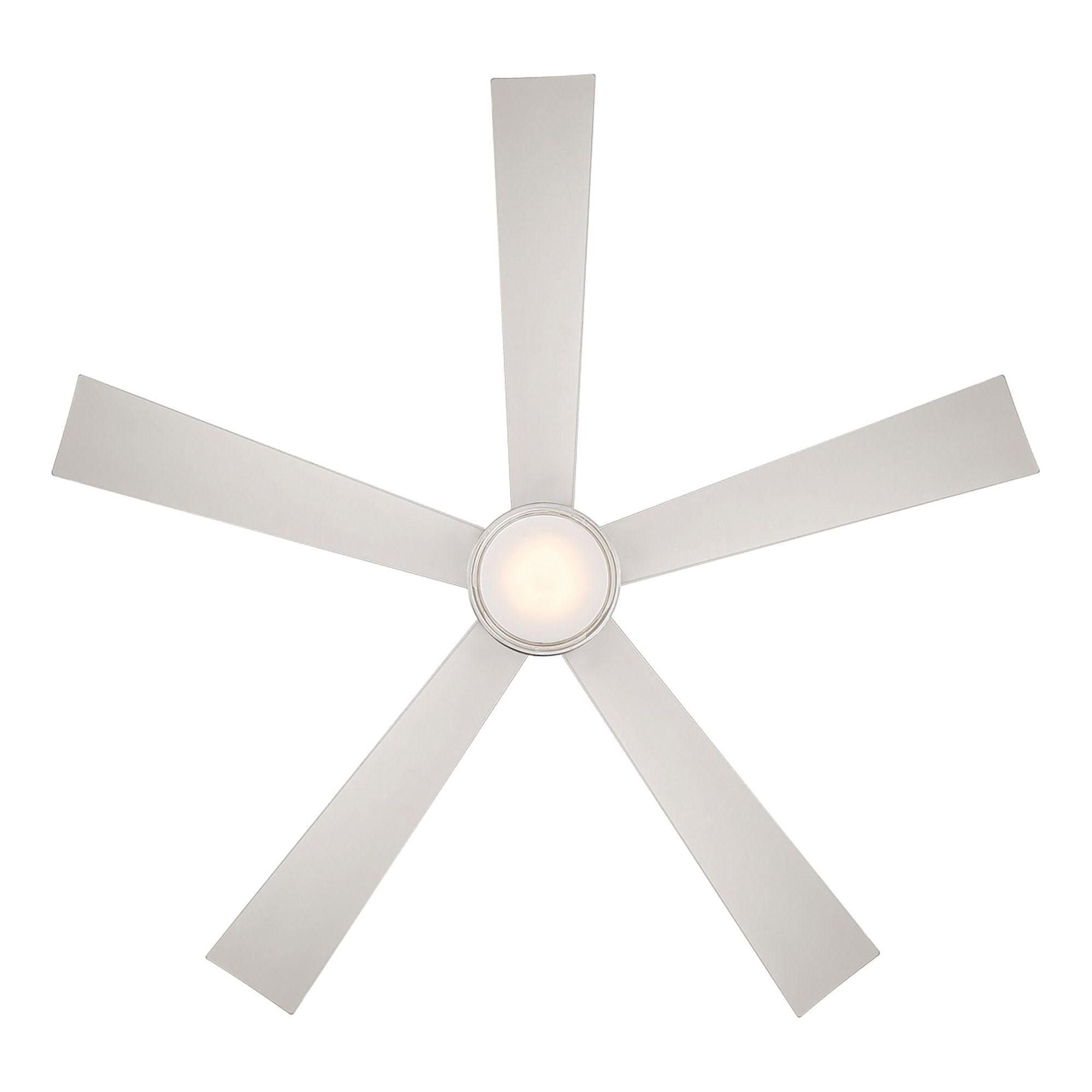 Modern Forms - Wynd Indoor/Outdoor 5-Blade 60" Smart Ceiling Fan with LED Light Kit and Remote Control - Lights Canada