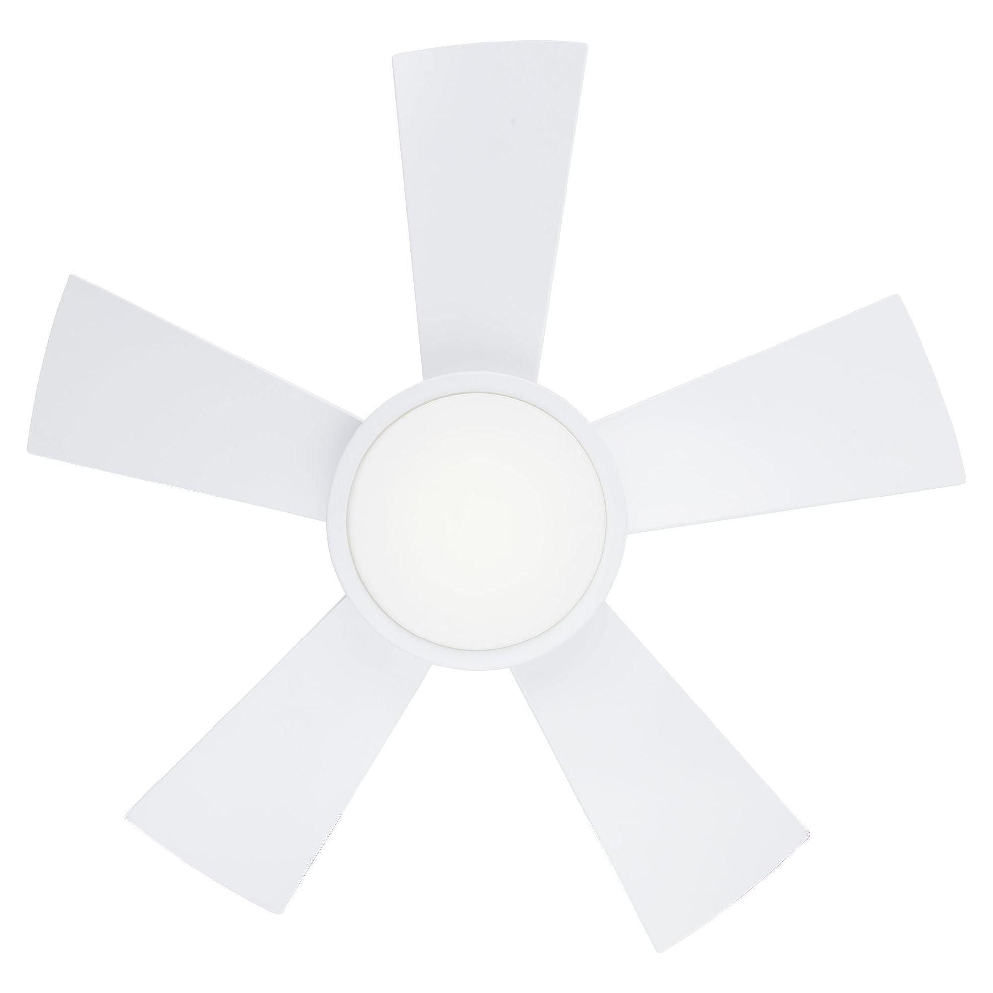 Modern Forms - Vox Indoor/Outdoor 5-Blade 38" Smart Ceiling Fan with LED Light Kit and Remote Control - Lights Canada