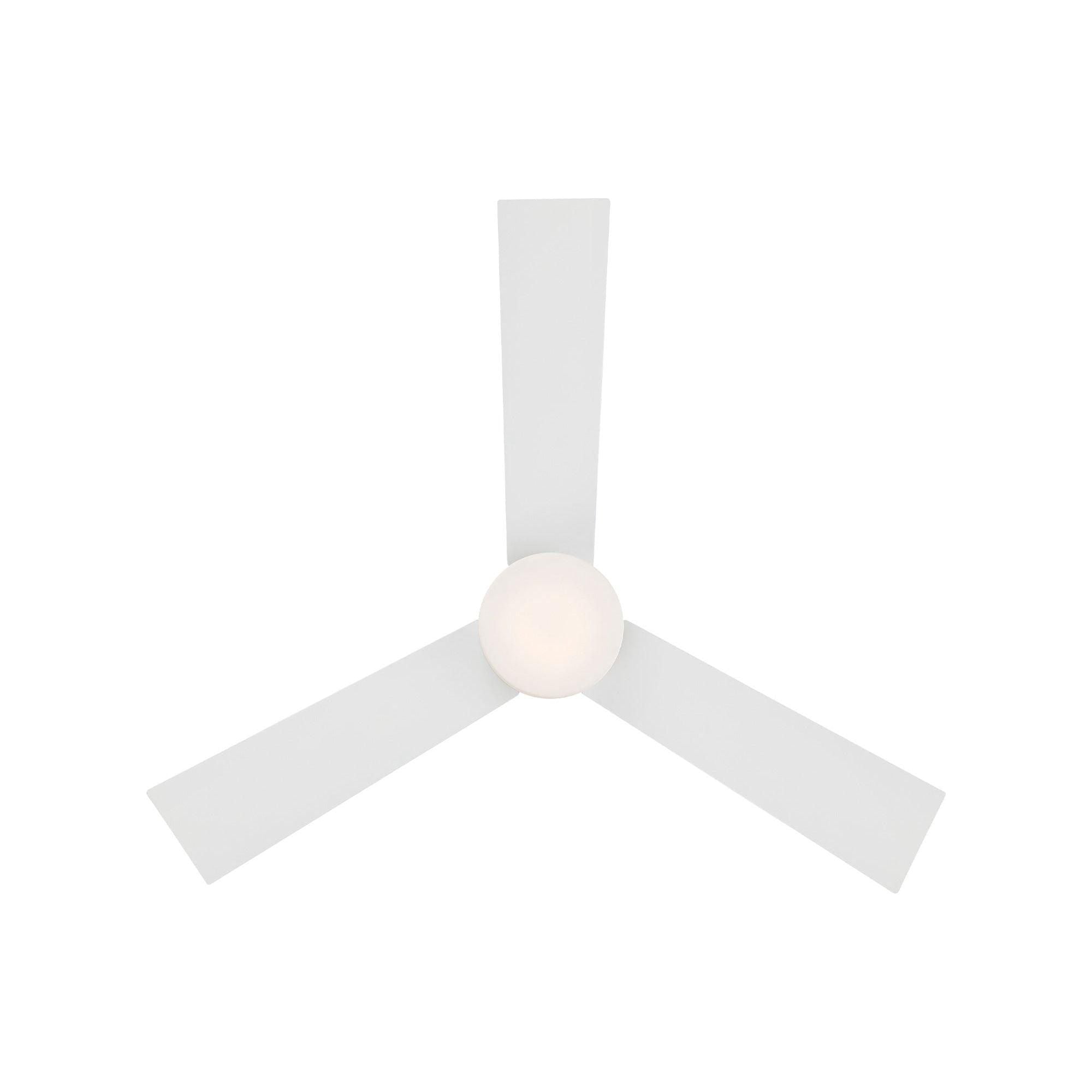 Modern Forms - Axis Indoor/Outdoor 3-Blade 44" Smart Ceiling Fan with LED Light Kit and Remote Control - Lights Canada