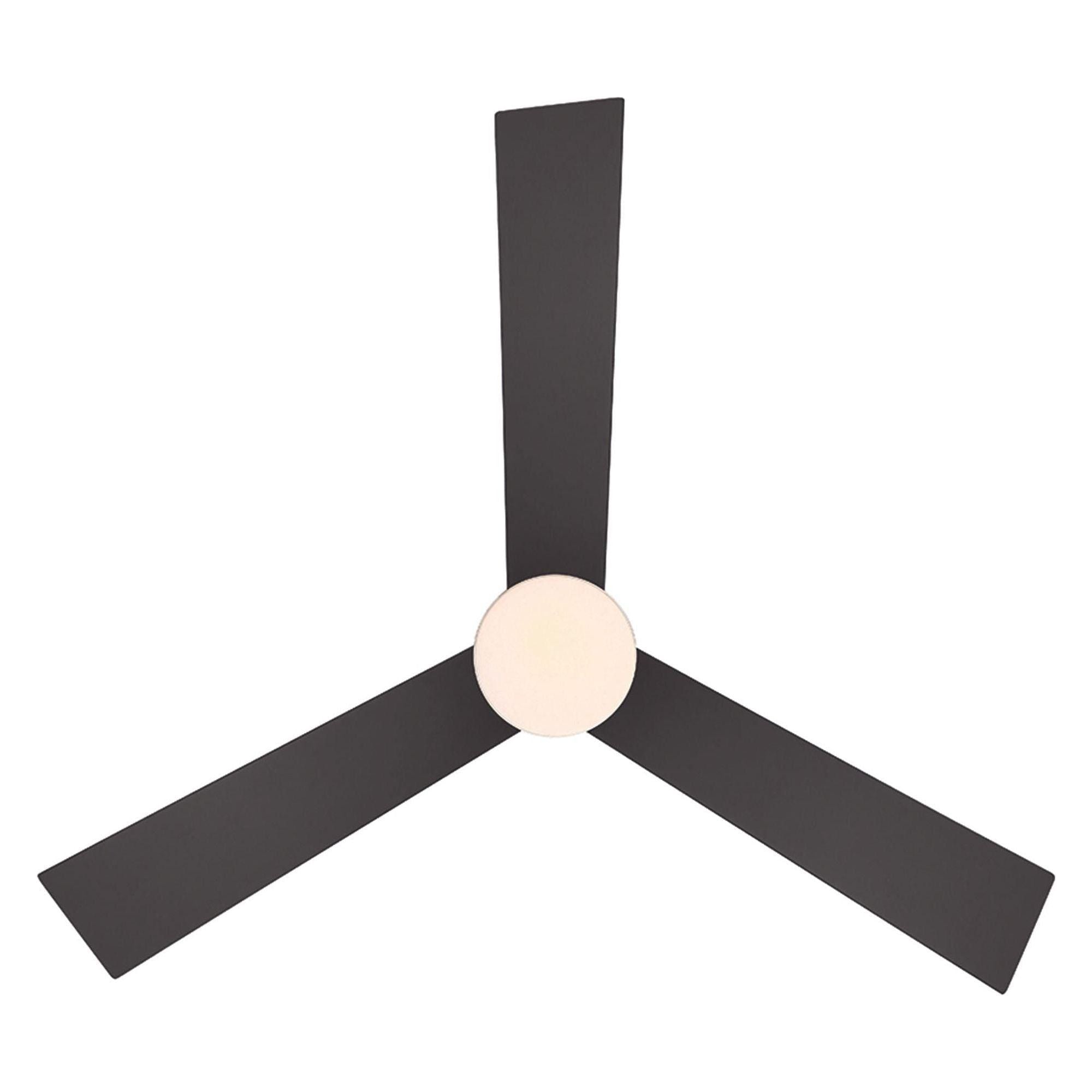 Modern Forms - Axis Indoor/Outdoor 3-Blade 52" Smart Ceiling Fan with LED Light Kit and Remote Control - Lights Canada
