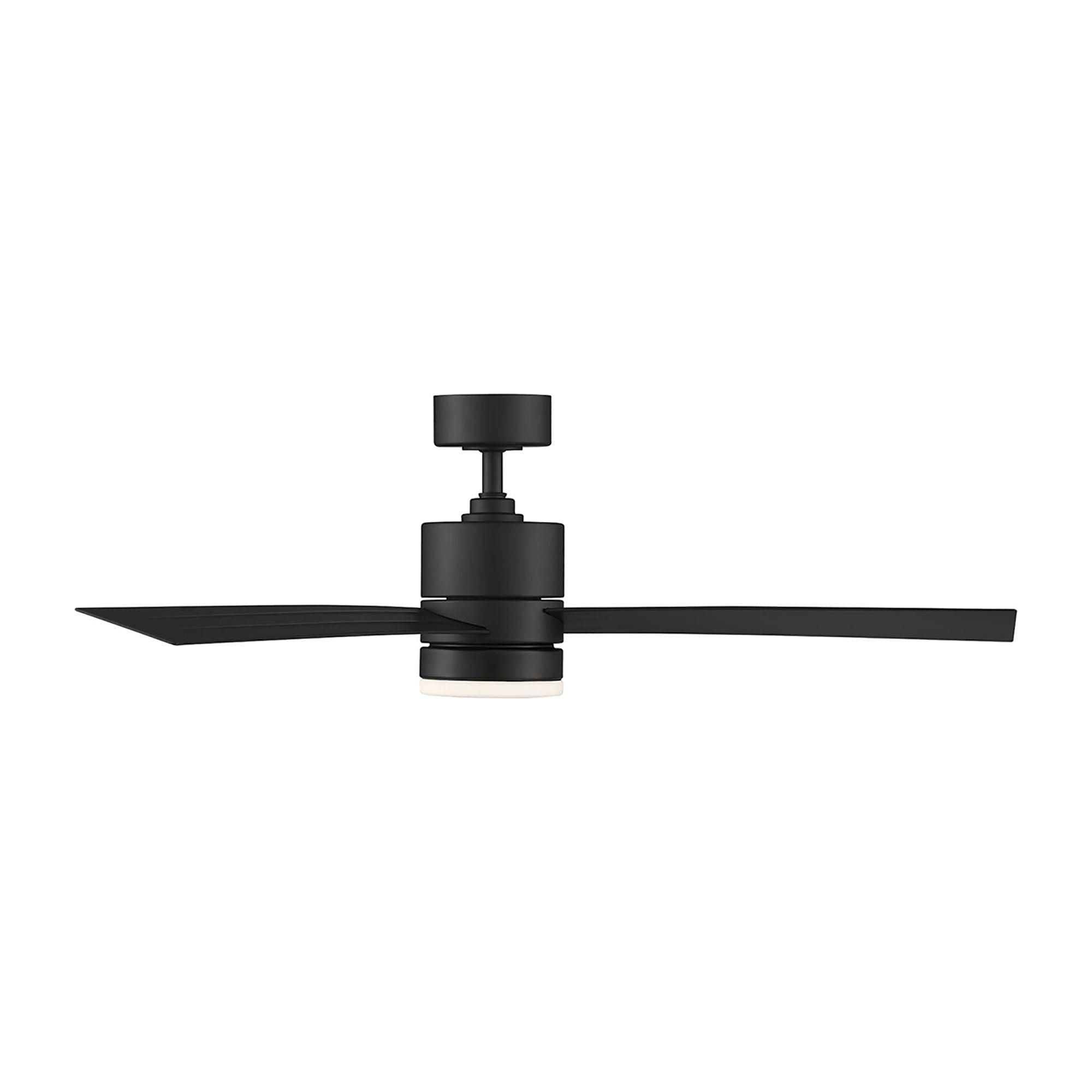 Modern Forms - Axis Indoor/Outdoor 3-Blade 52" Smart Ceiling Fan with LED Light Kit and Remote Control - Lights Canada