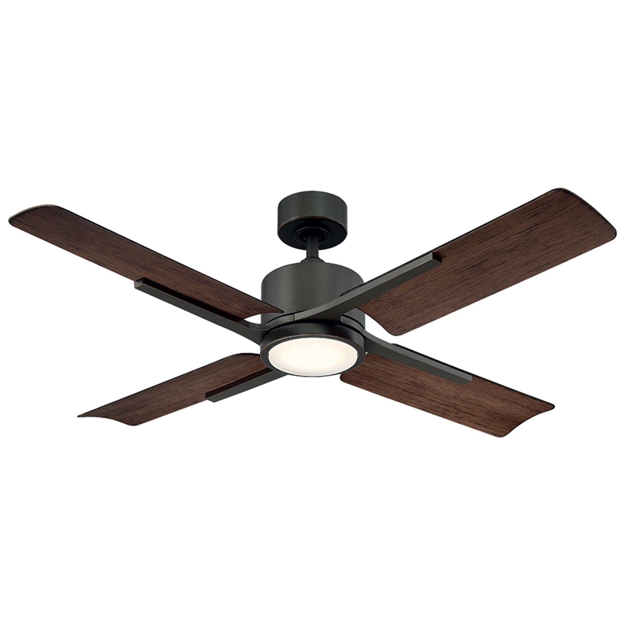 Modern Forms - Cervantes Indoor/Outdoor 4-Blade 56" Smart Ceiling Fan with LED Light Kit and Remote Control - Lights Canada
