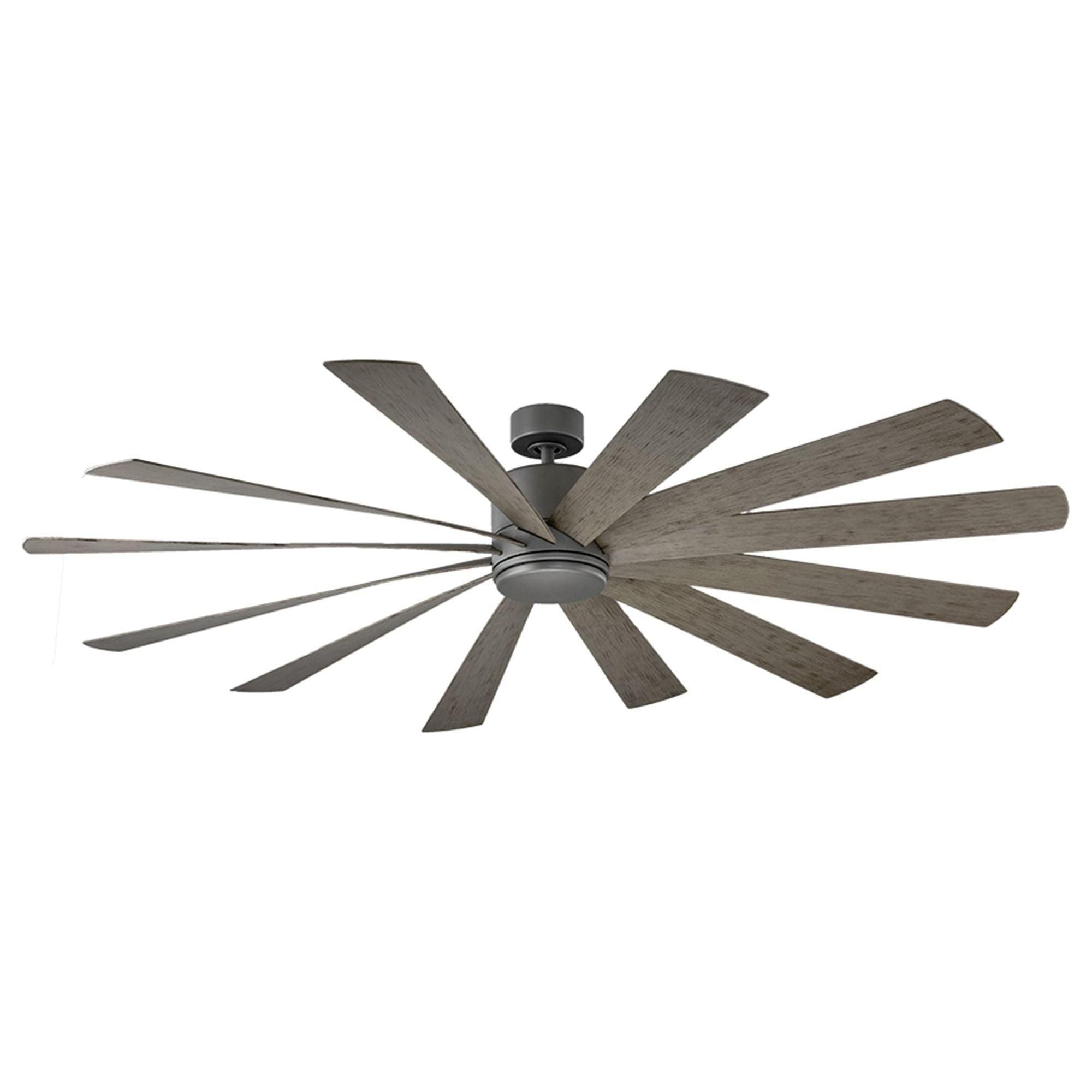 Modern Forms - Windflower Indoor/Outdoor 12-Blade 80" Smart Ceiling Fan with LED Light Kit - Lights Canada