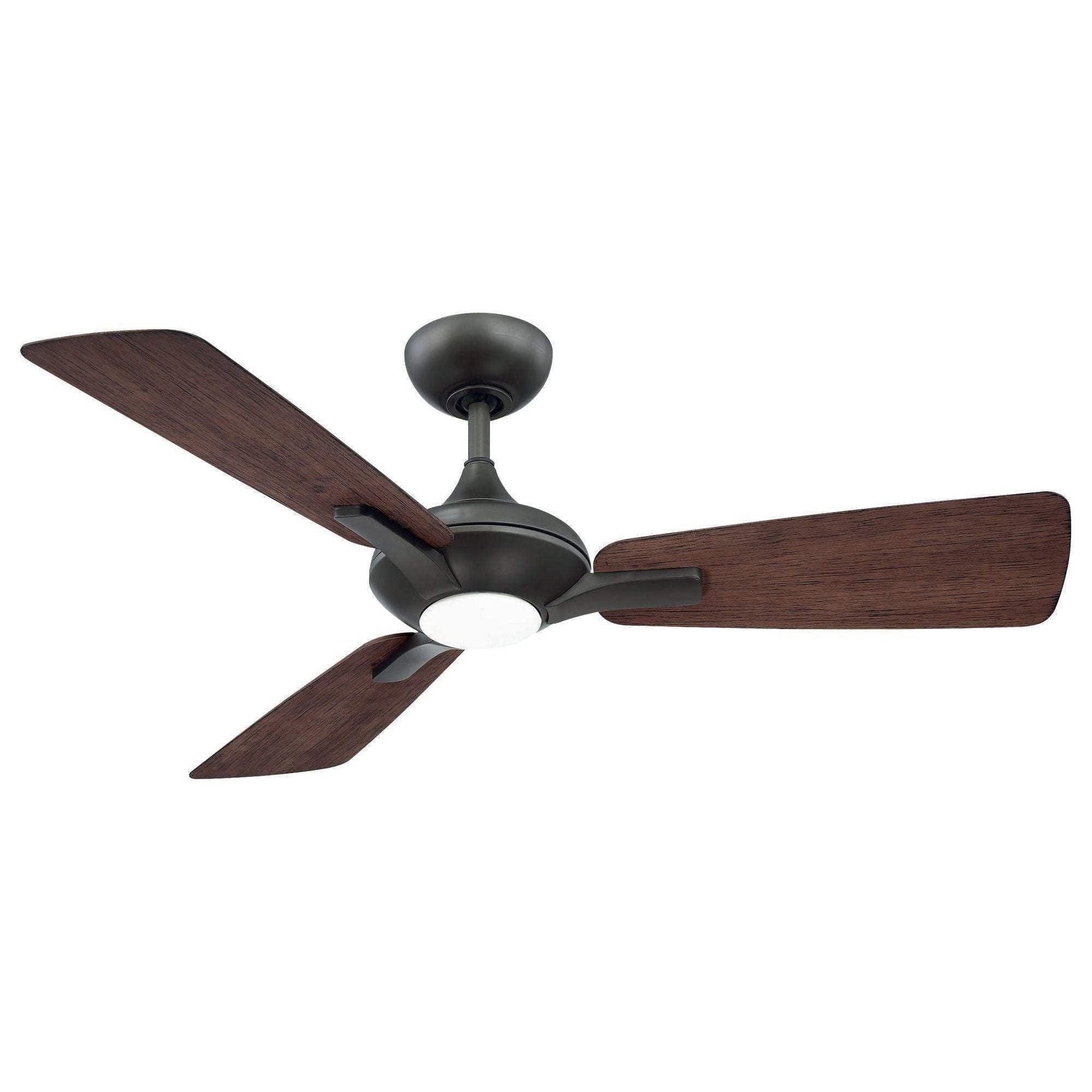 Modern Forms - Mykonos 3 Indoor/Outdoor 3-Blade 52" Smart Ceiling Fan with LED Light Kit and Remote Control - Lights Canada