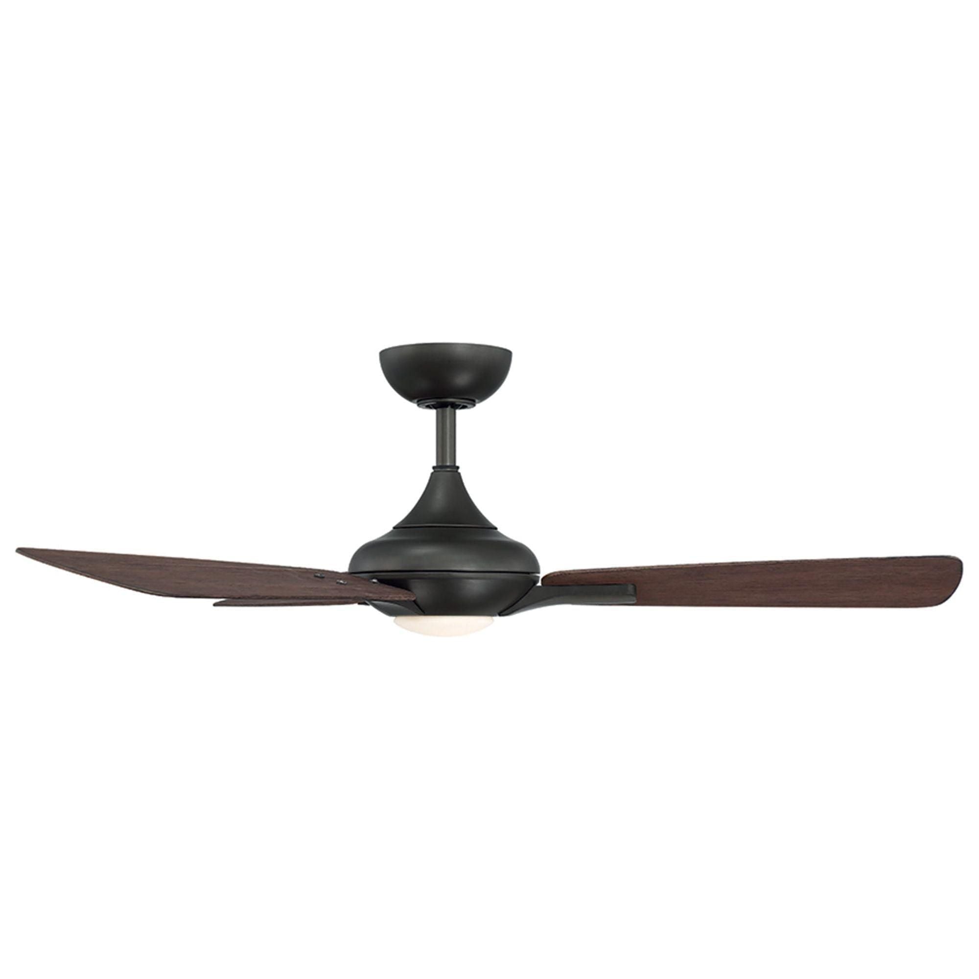 Modern Forms - Mykonos 3 Indoor/Outdoor 3-Blade 52" Smart Ceiling Fan with LED Light Kit and Remote Control - Lights Canada