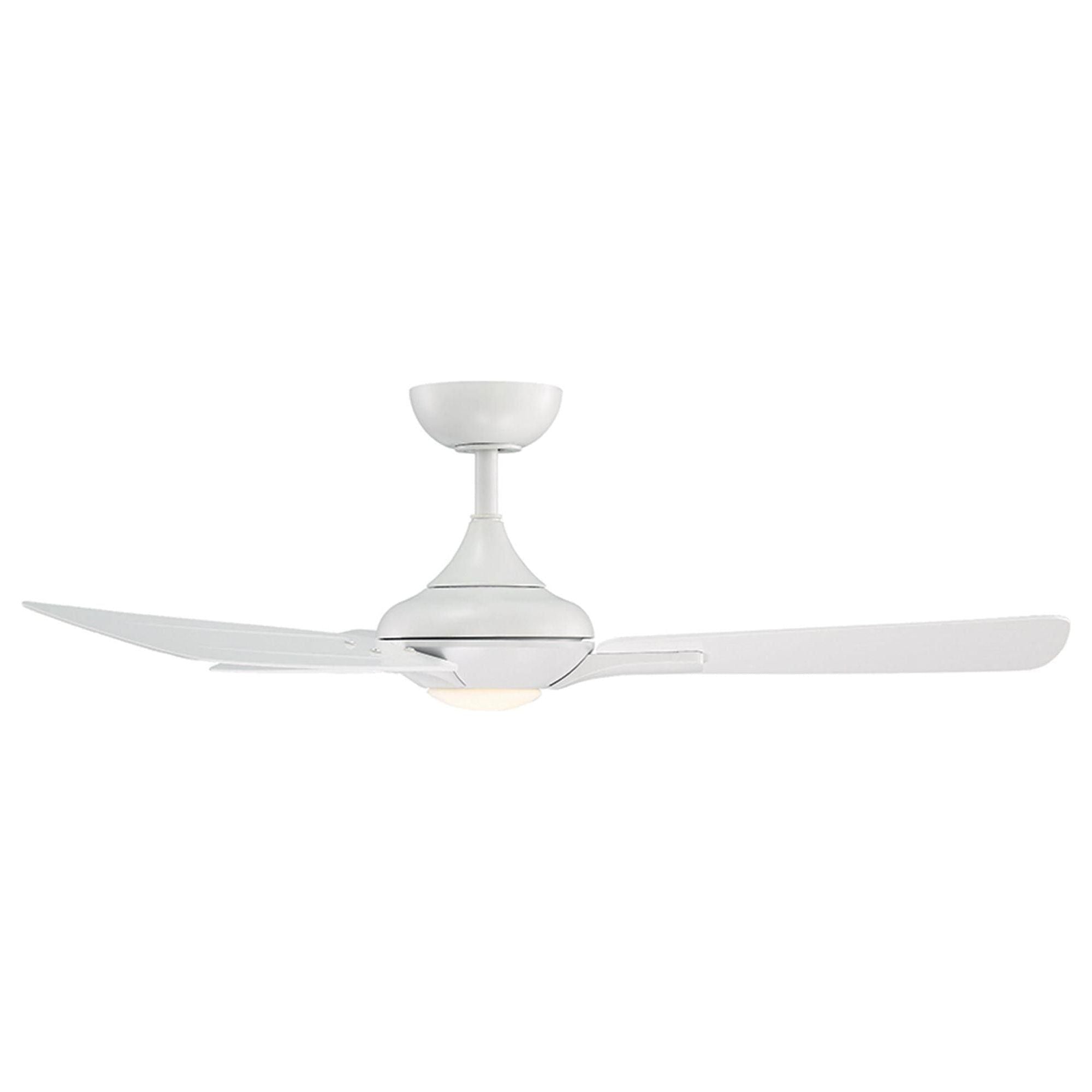 Modern Forms - Mykonos 3 Indoor/Outdoor 3-Blade 52" Smart Ceiling Fan with LED Light Kit and Remote Control - Lights Canada