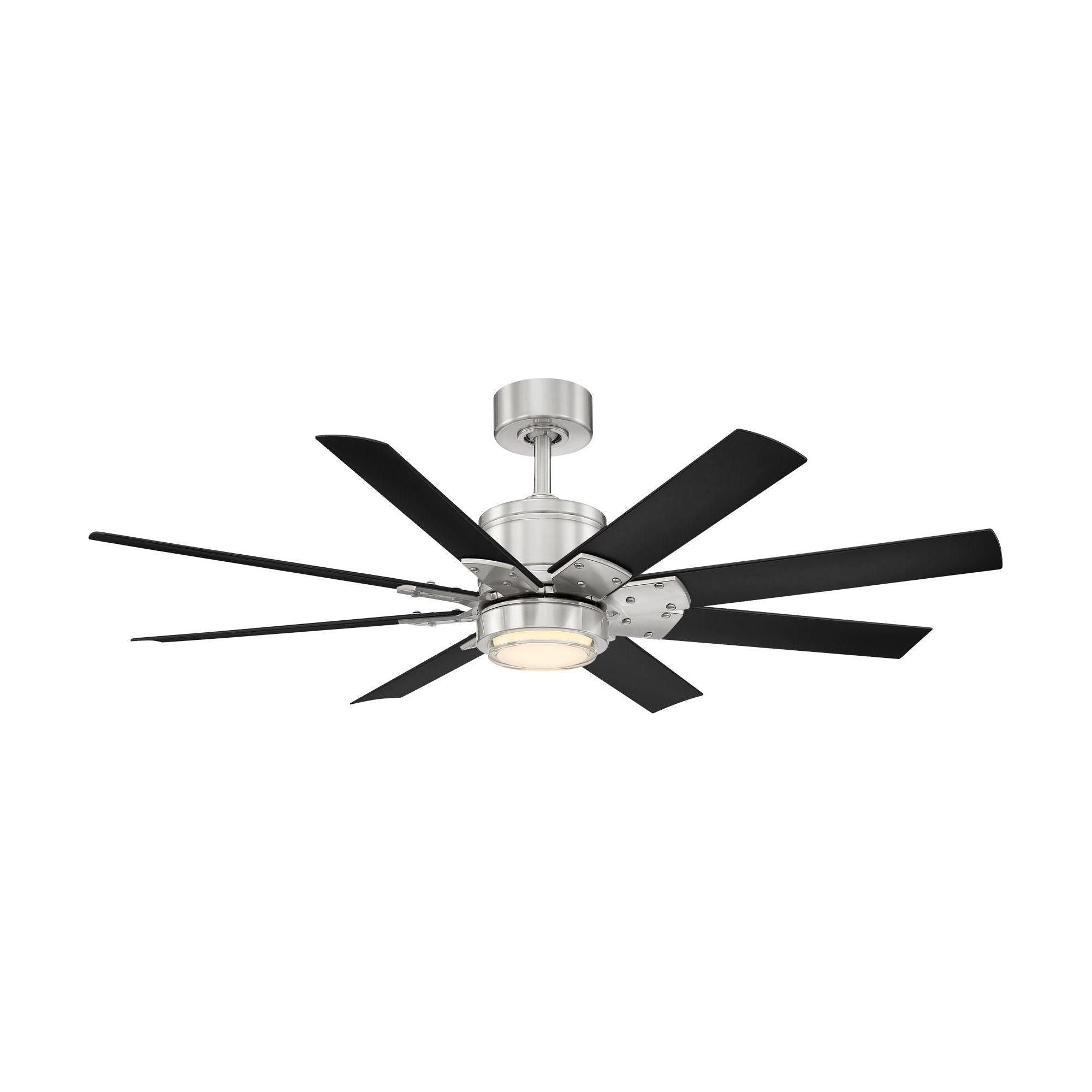 Modern Forms - Renegade Indoor/Outdoor 8-Blade 52" Smart Ceiling Fan with LED Light Kit and Remote Control - Lights Canada