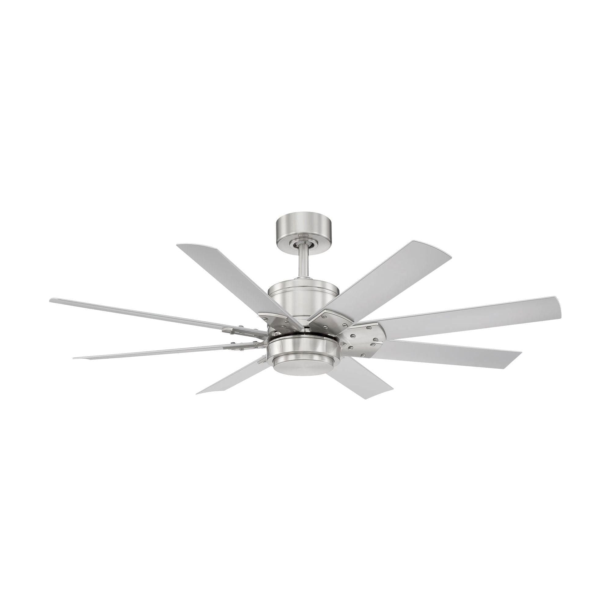 Modern Forms - Renegade Indoor/Outdoor 8-Blade 52" Smart Ceiling Fan with LED Light Kit and Remote Control - Lights Canada