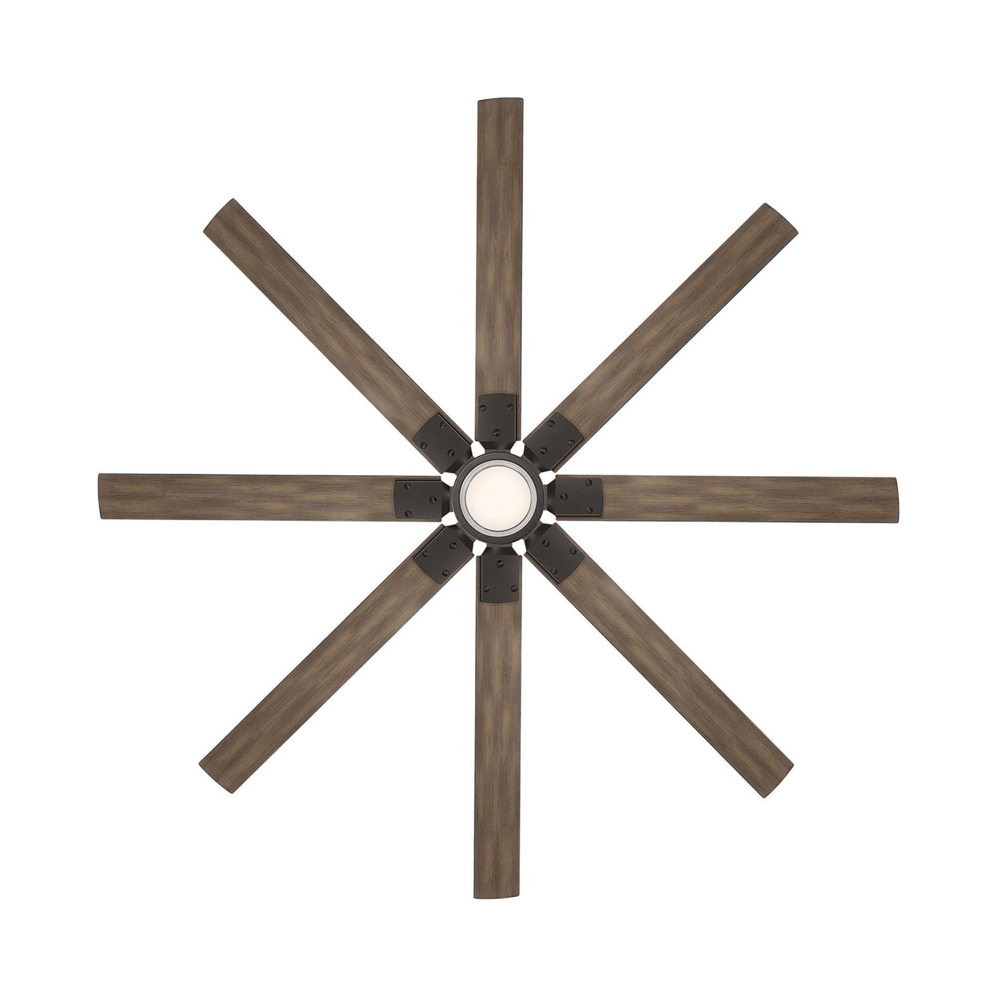 Modern Forms - Renegade Indoor/Outdoor 8-Blade 52" Smart Ceiling Fan with LED Light Kit and Remote Control - Lights Canada