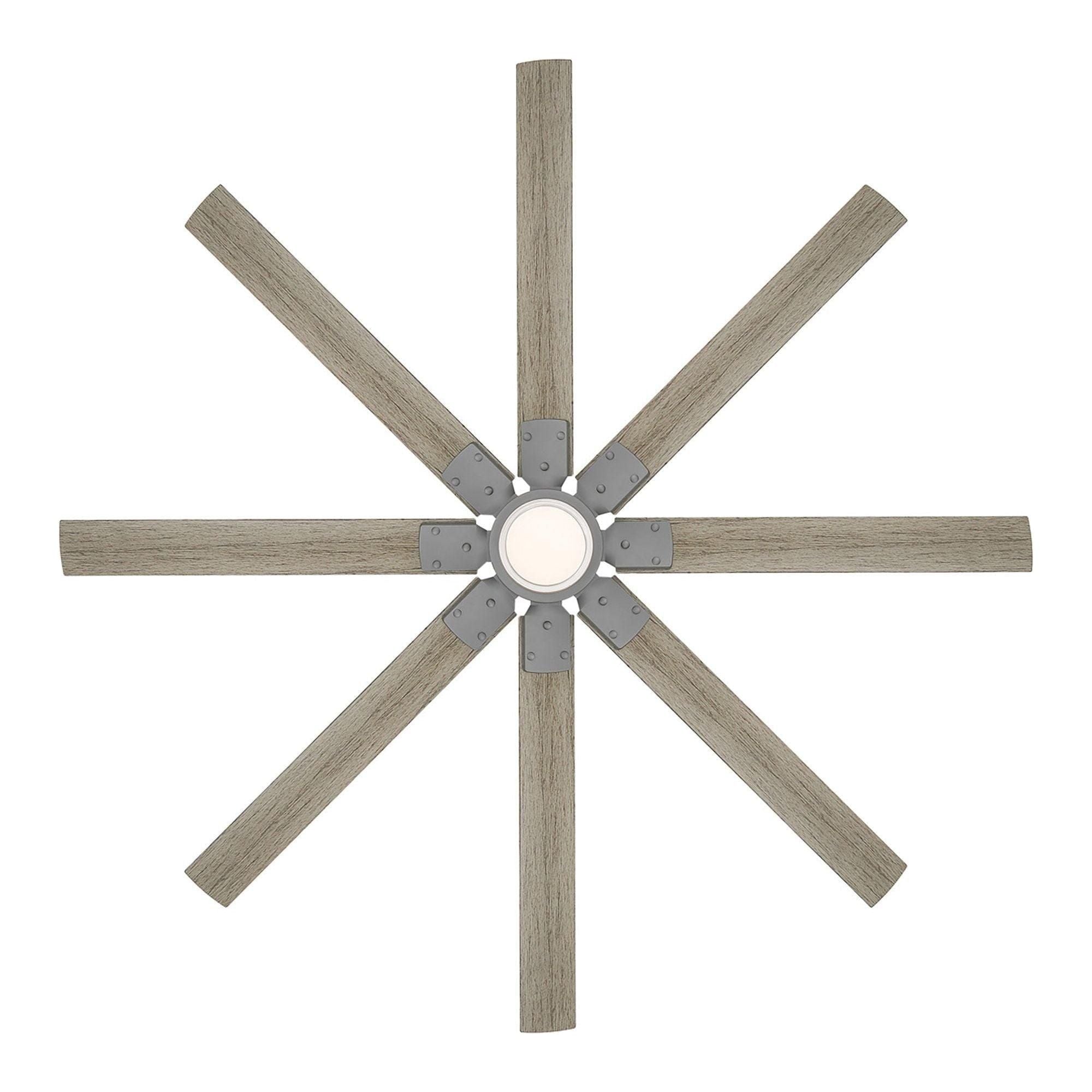 Modern Forms - Renegade Indoor/Outdoor 8-Blade 66" Smart Ceiling Fan with LED Light Kit and Remote Control - Lights Canada