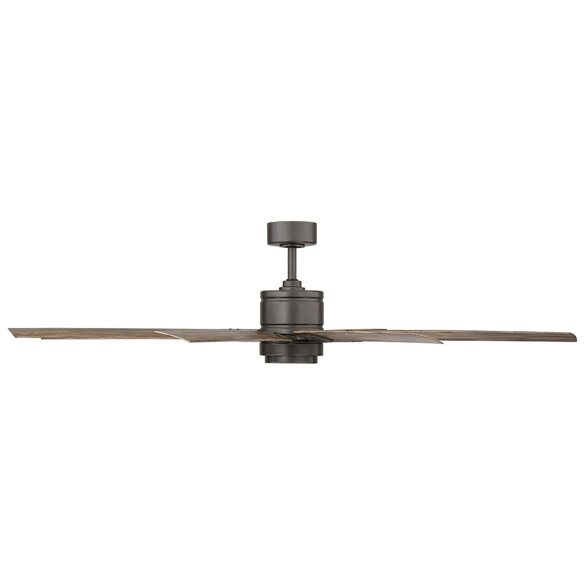 Modern Forms - Renegade Indoor/Outdoor 8-Blade 66" Smart Ceiling Fan with LED Light Kit and Remote Control - Lights Canada