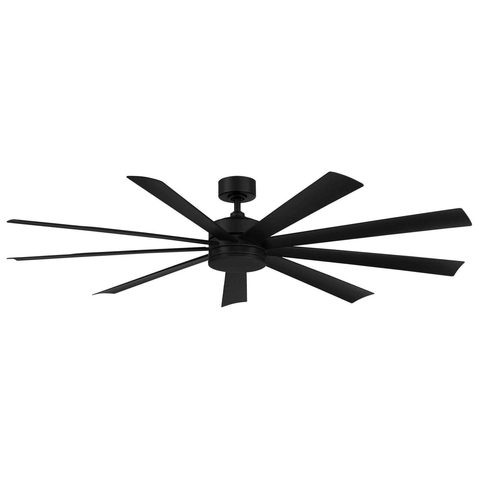 Modern Forms - Wynd XL Indoor/Outdoor 9-Blade 72" Smart Ceiling Fan with LED Light Kit and Remote Control - Lights Canada