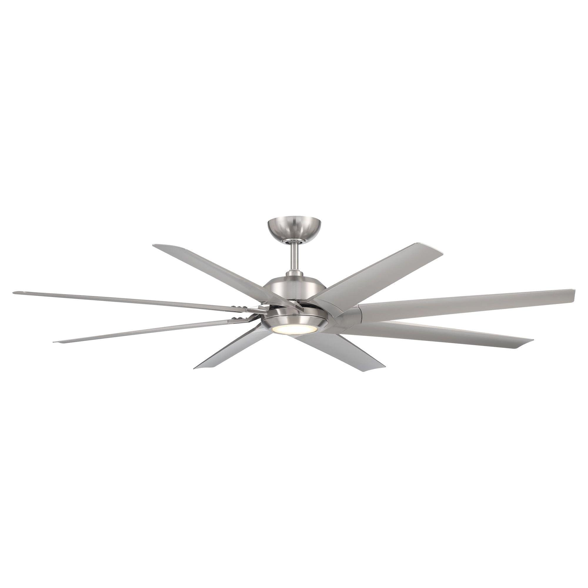 Modern Forms - Roboto XL Indoor/Outdoor 8-Blade 70" Smart Ceiling Fan with LED Light Kit and Remote Control - Lights Canada