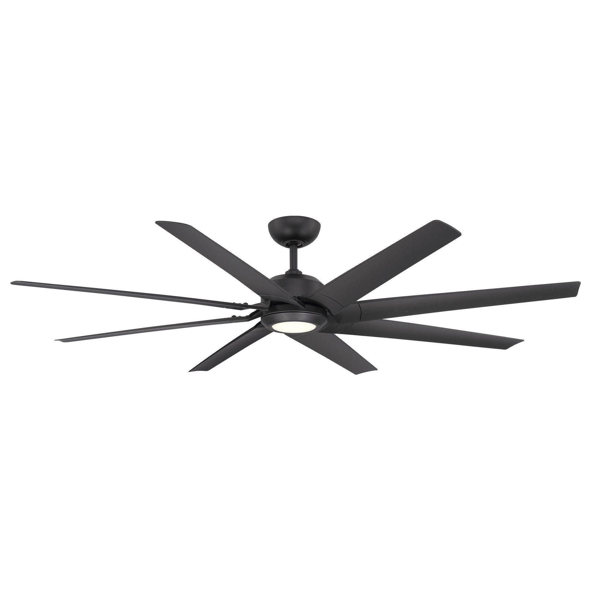 Modern Forms - Roboto XL Indoor/Outdoor 8-Blade 70" Smart Ceiling Fan with LED Light Kit and Remote Control - Lights Canada